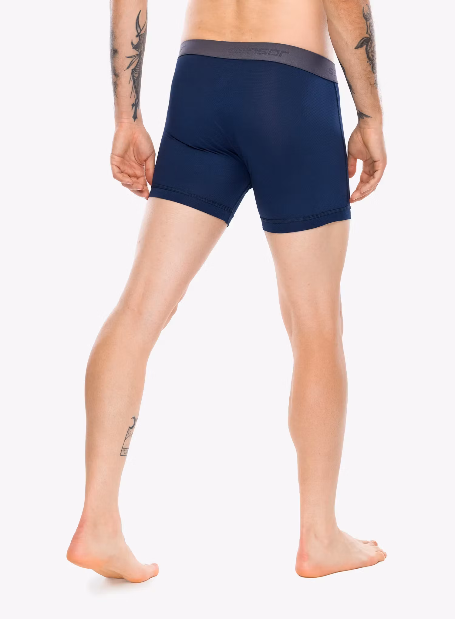 Termoaktivne bokserice Sensor Coolmax Tech Boxers - deep blue