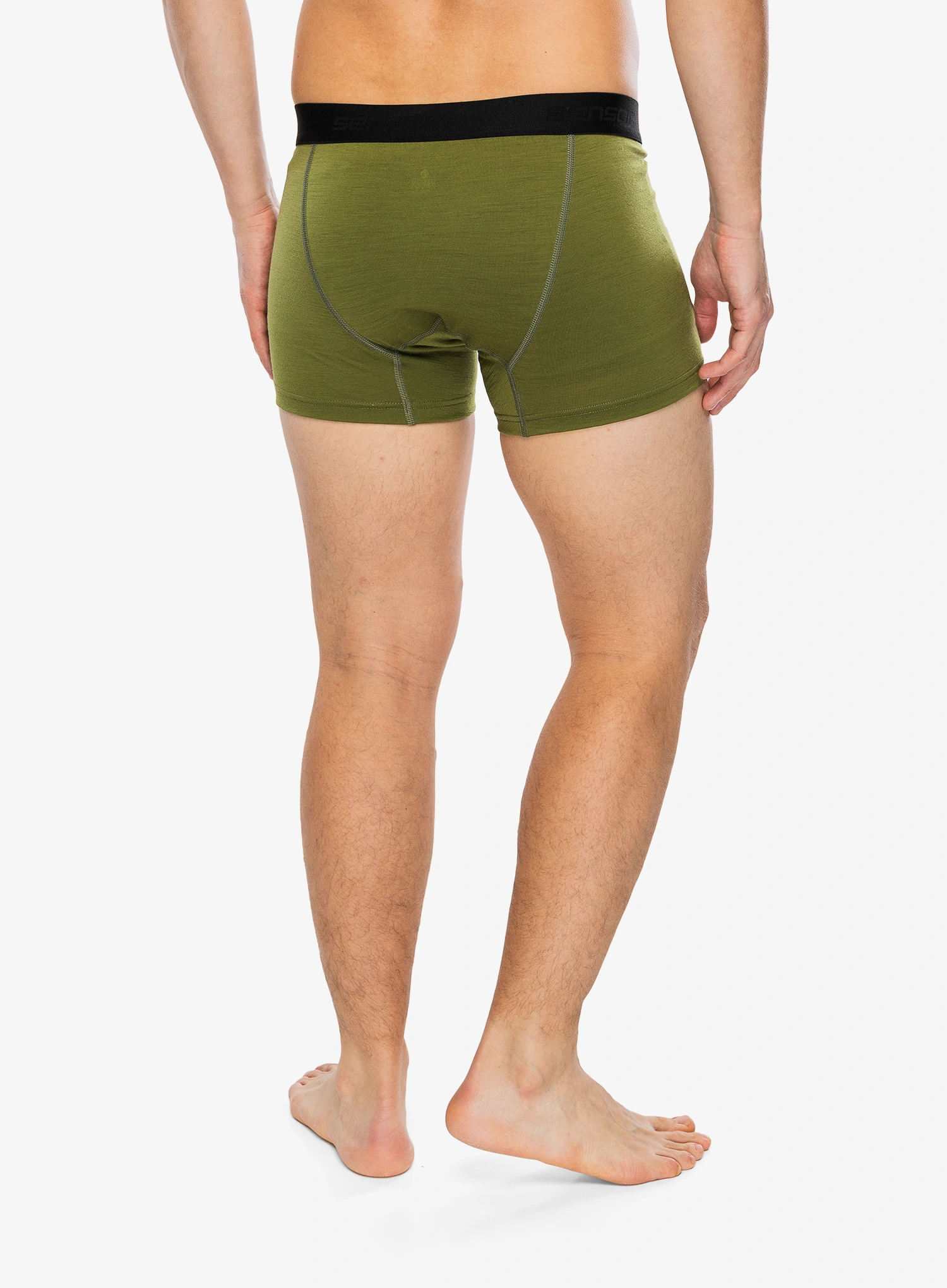 Termoaktivne bokserice Sensor Merino Active Boxers - safari green