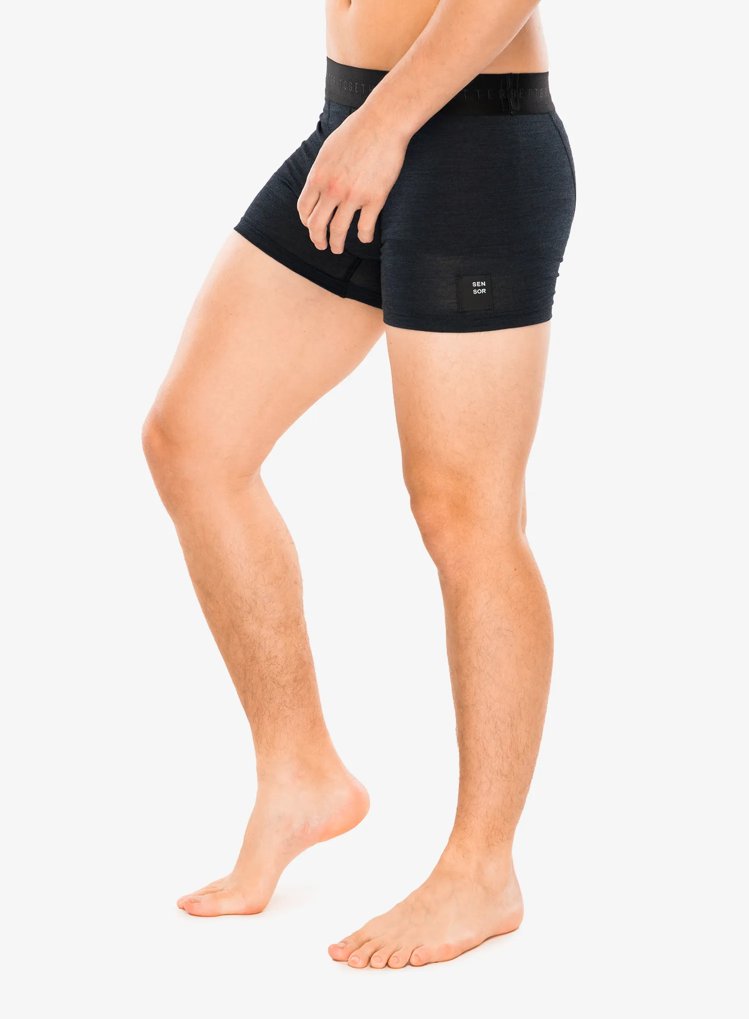 Termoaktivne bokserice Sensor Merino Cordura Boxers - black