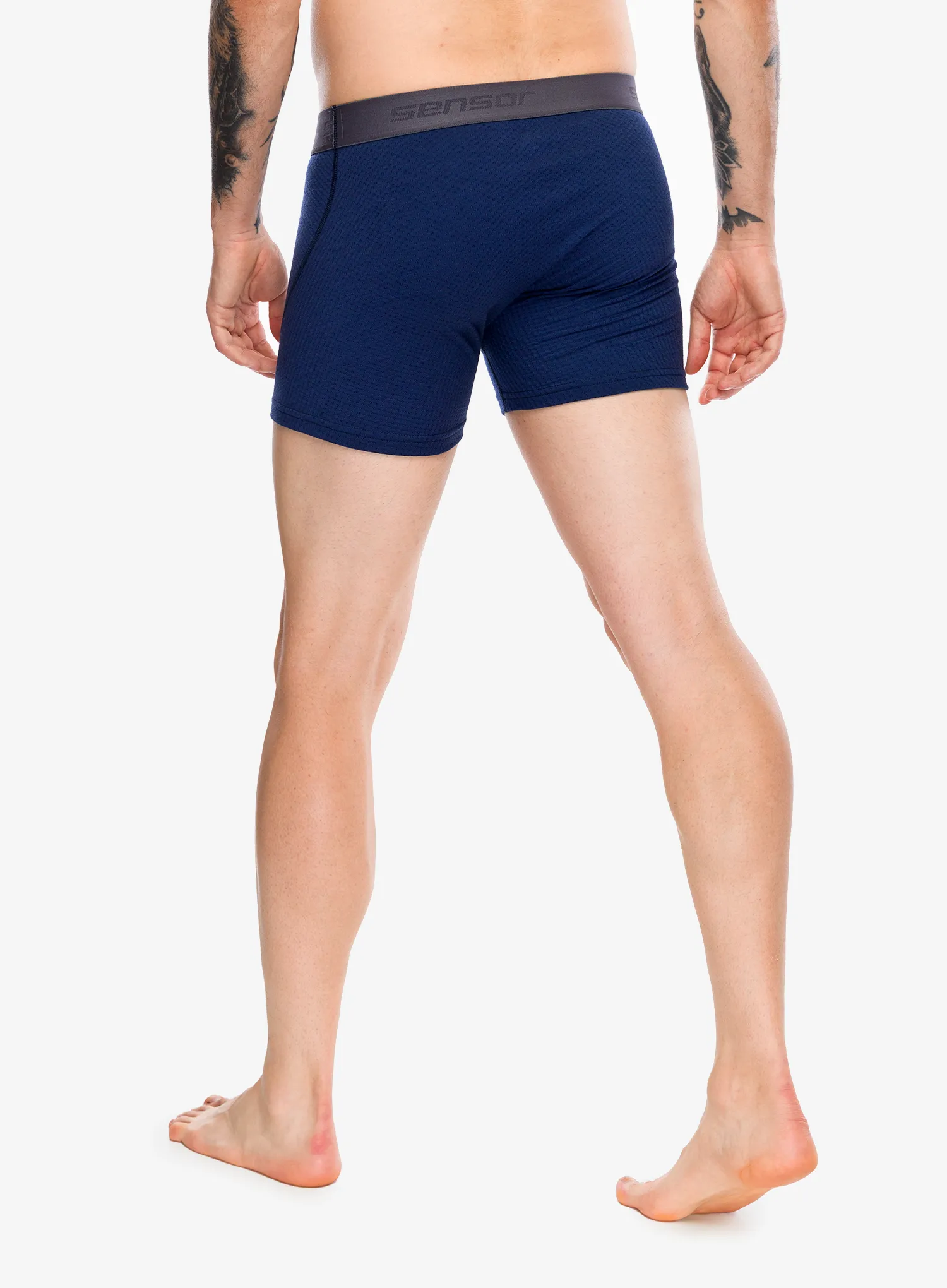 Termoaktivne bokserice Sensor Merino DF Boxers - deep blue