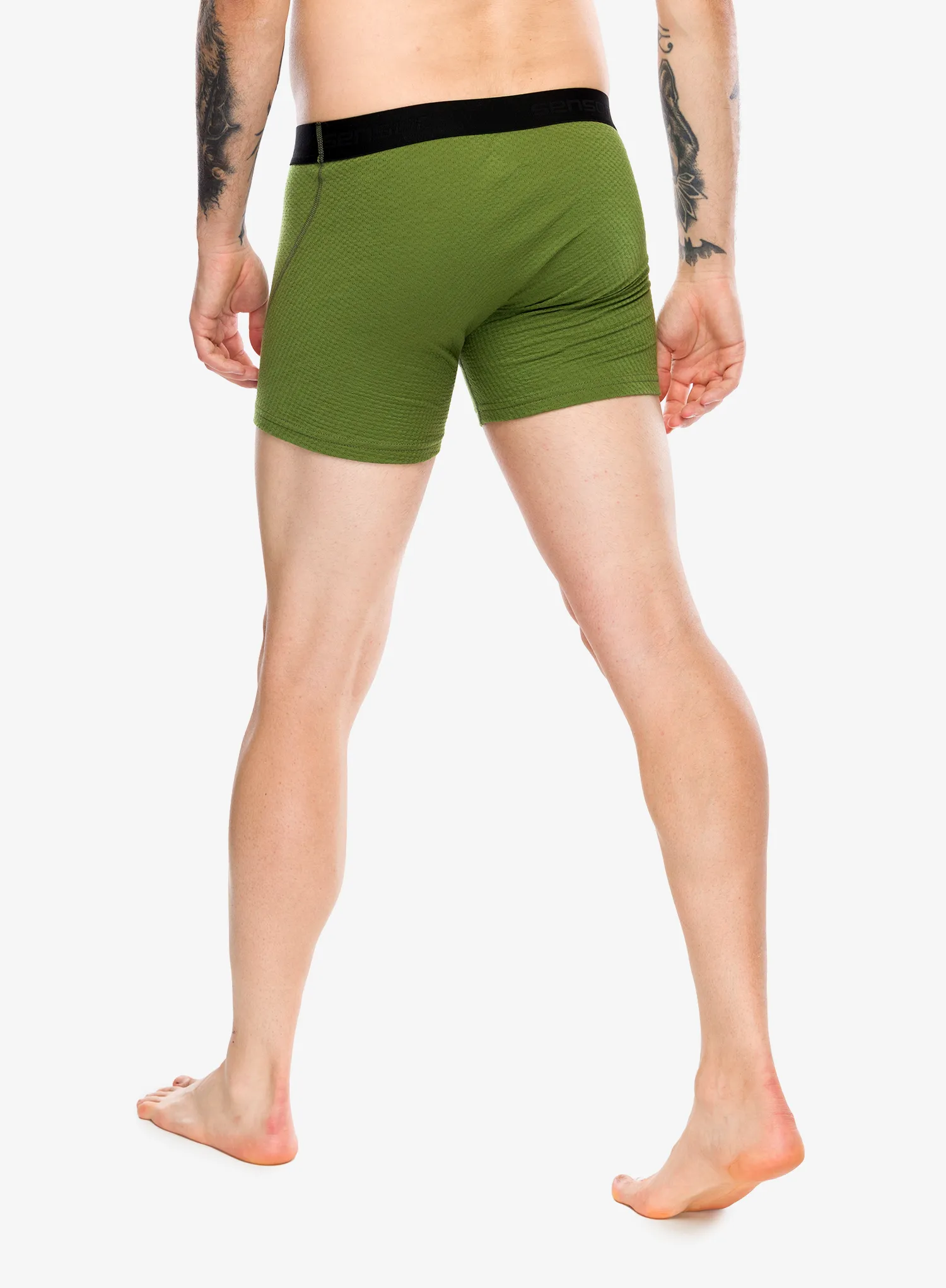 Termoaktivne bokserice Sensor Merino DF Boxers - safari