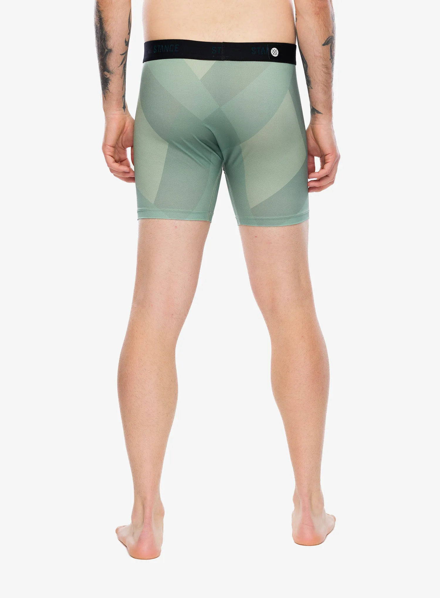 Termoaktivne bokserice Stance Blocked Performance Wholester - green