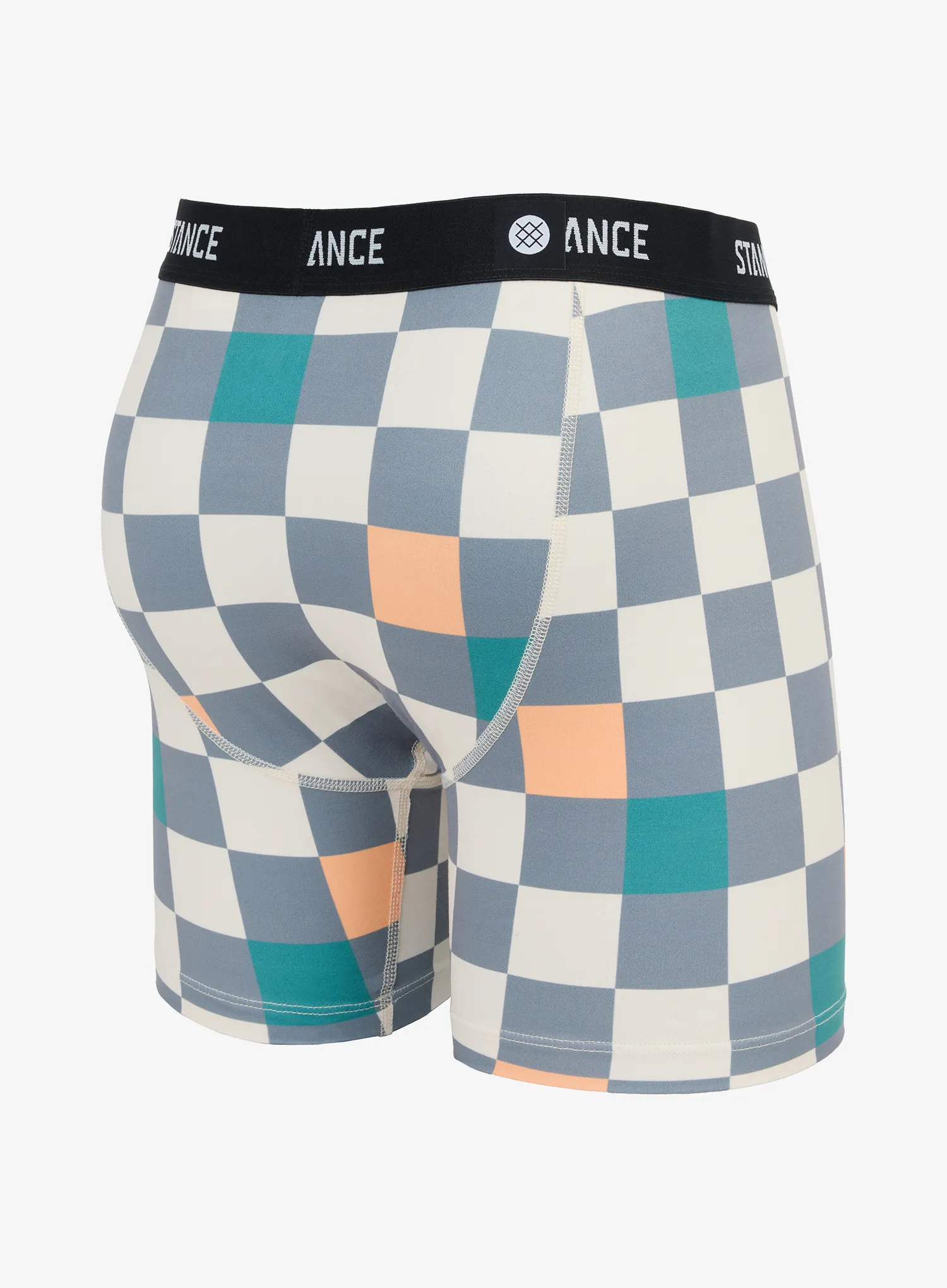 Termoaktivne bokserice Stance Chef Check Boxer Brief - mango