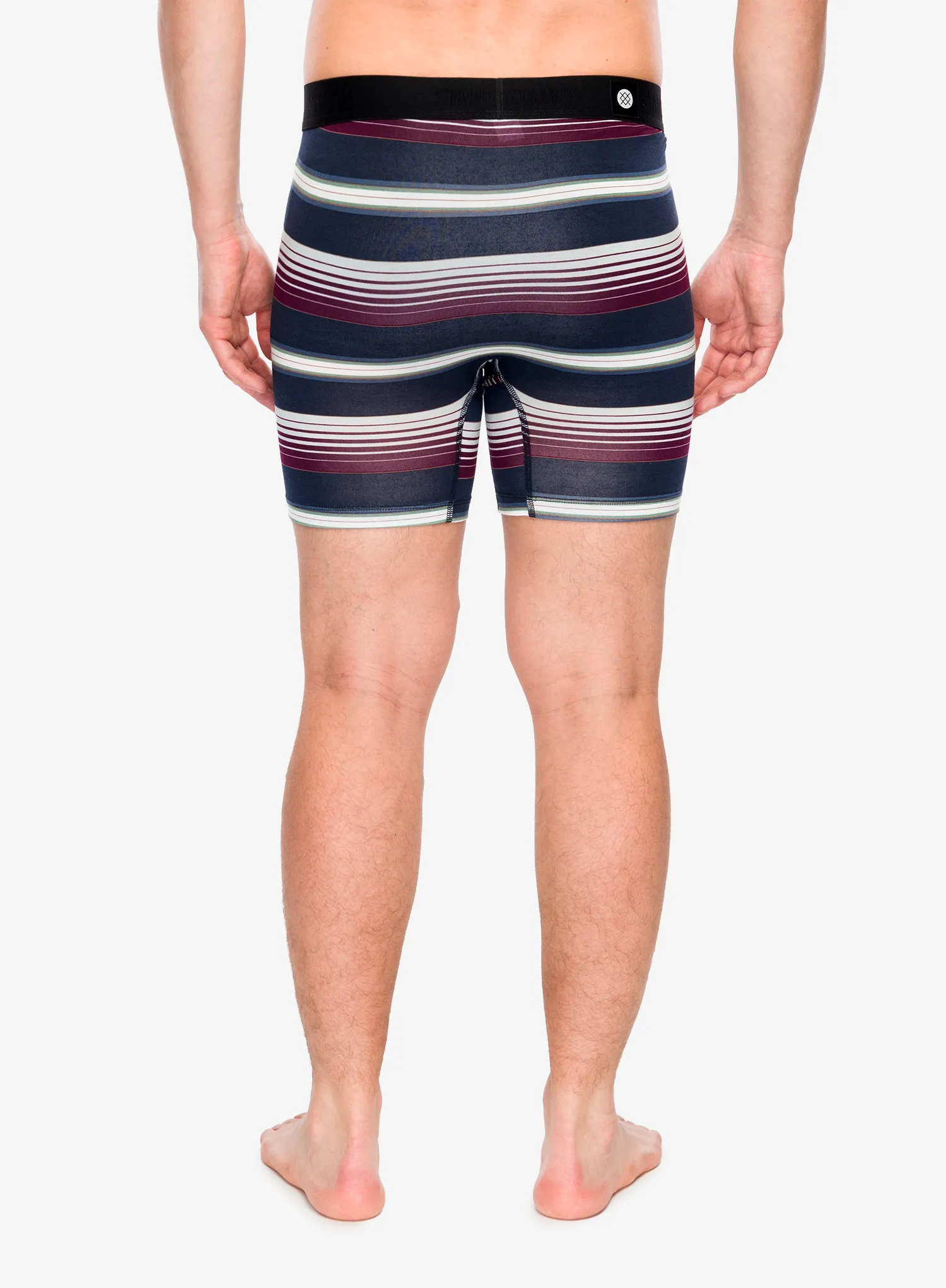 Termoaktivne bokserice Stance Geo Serape Boxer Brief - navy