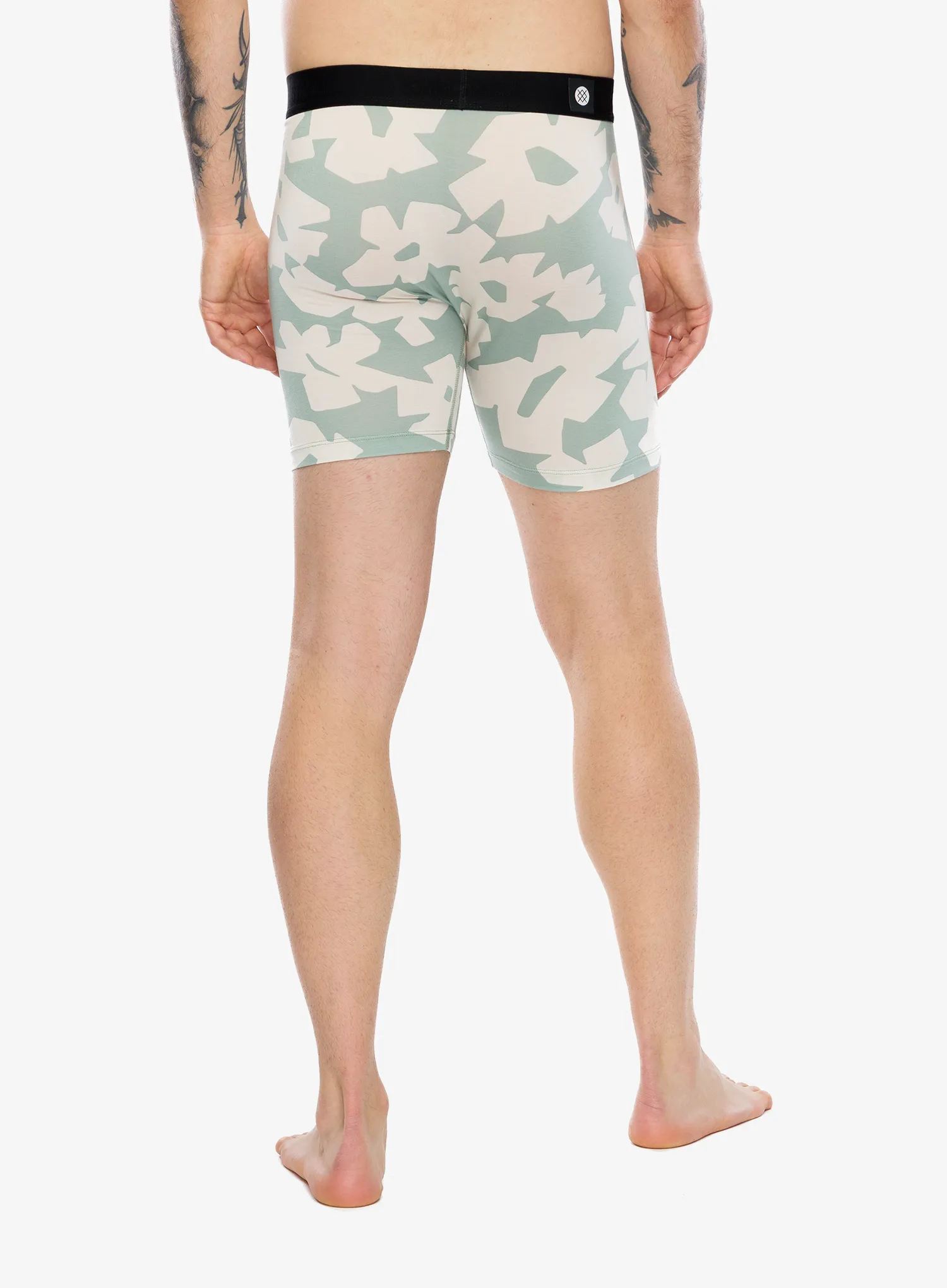 Termoaktivne bokserice Stance Paper Floral Wholester - green