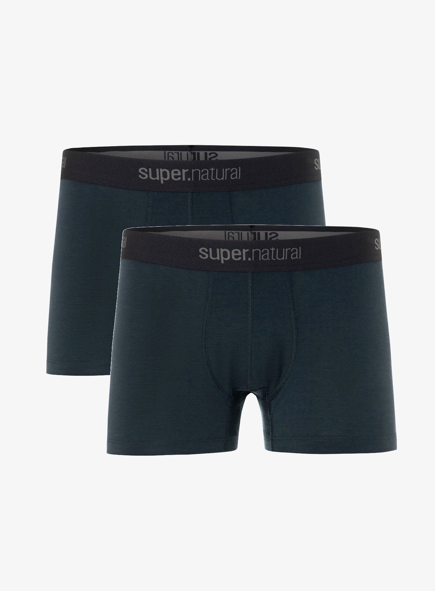 Termoaktivne bokserice Super.natural Tundra175 Boxer 2-Pack - blueberry/blueberry