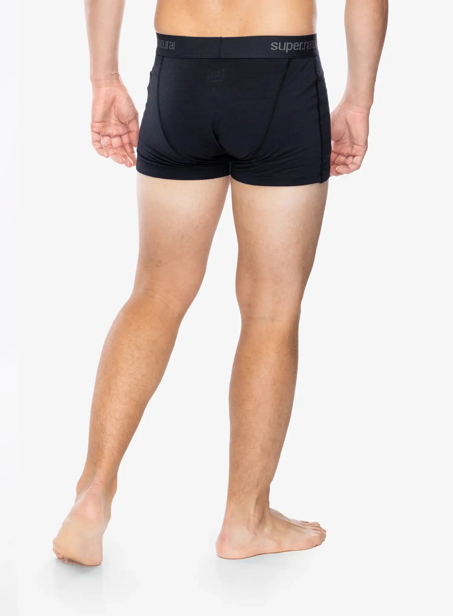 Termoaktivne bokserice Super.natural Tundra175 Boxer 2-Pack - jet black/jet black