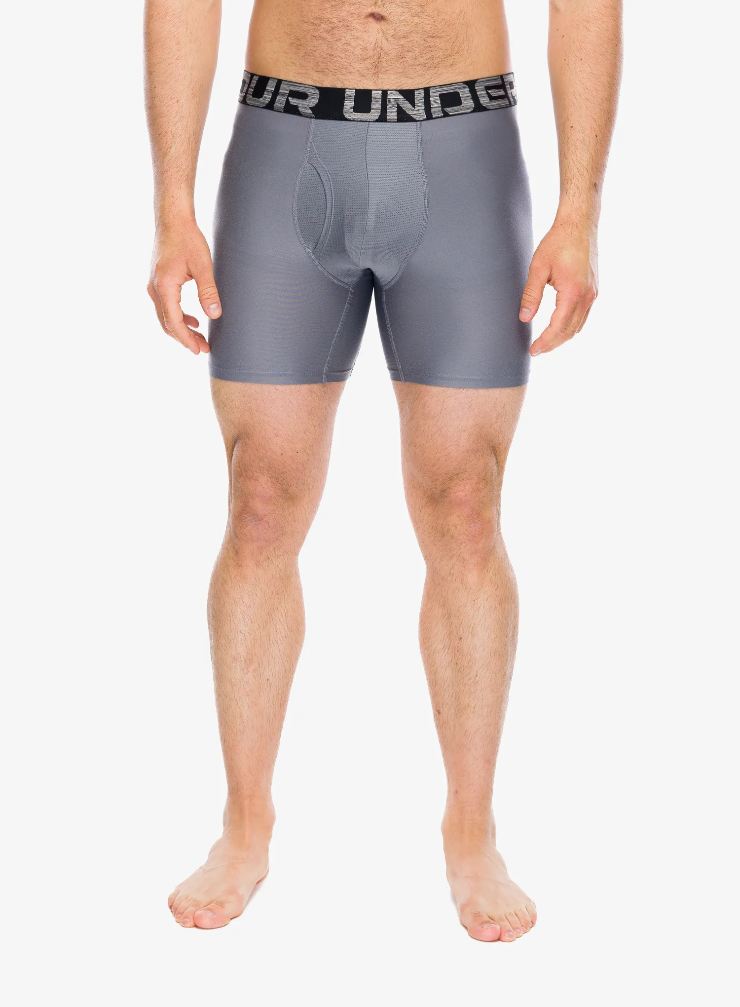 Termoaktivne bokserice Under Armour Performance Tech Novelty 6in 3PK - wham blue/black/titan gray