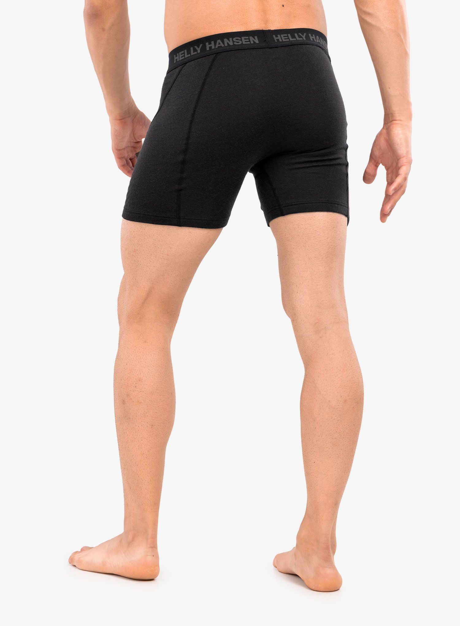 Termoaktivne bokserice Helly Hansen Lifa Merino Boxer - black