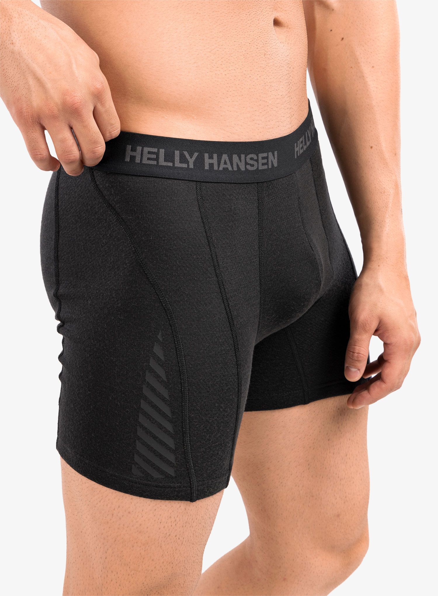 Termoaktivne bokserice Helly Hansen Lifa Merino Boxer - black