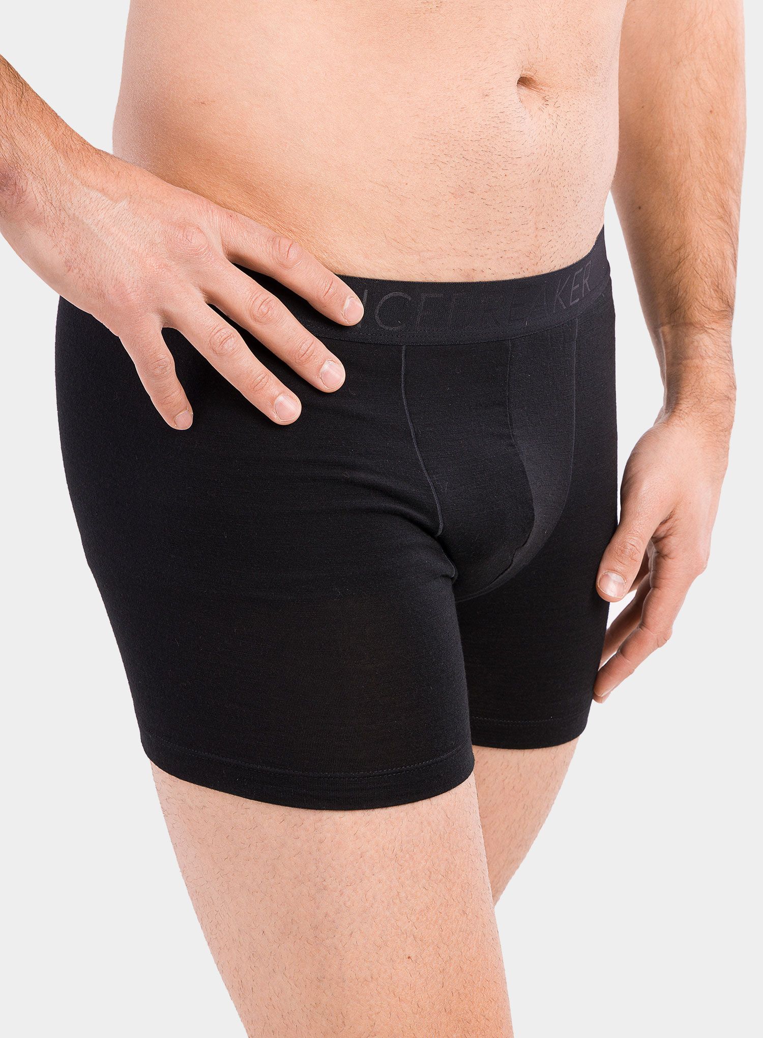 Termoaktivne bokserice Icebreaker Anatomica Cool-Lite Boxers - black