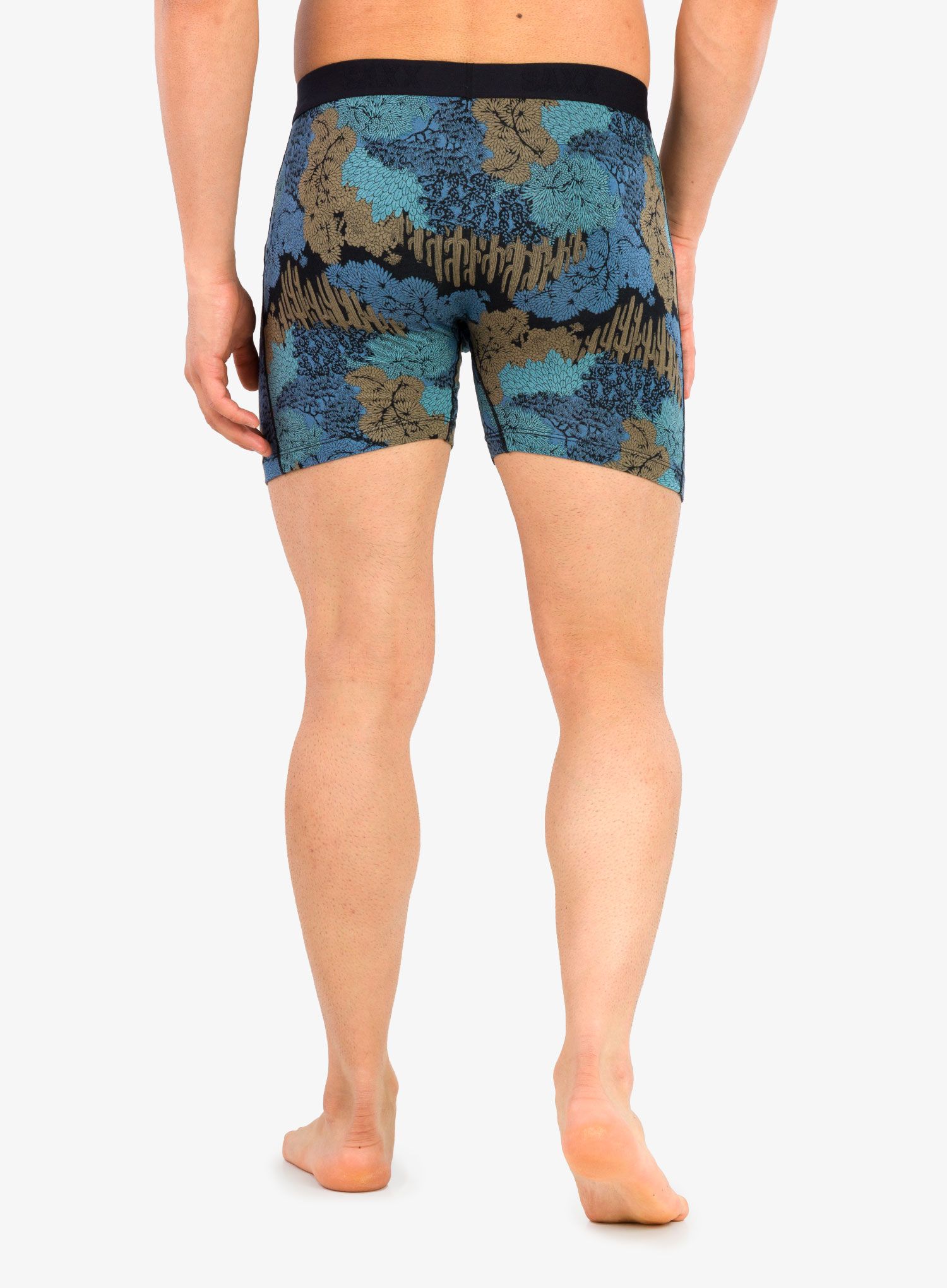 Termoaktivne bokserice Saxx Ultra Boxer Brief Fly - snora camo/slate