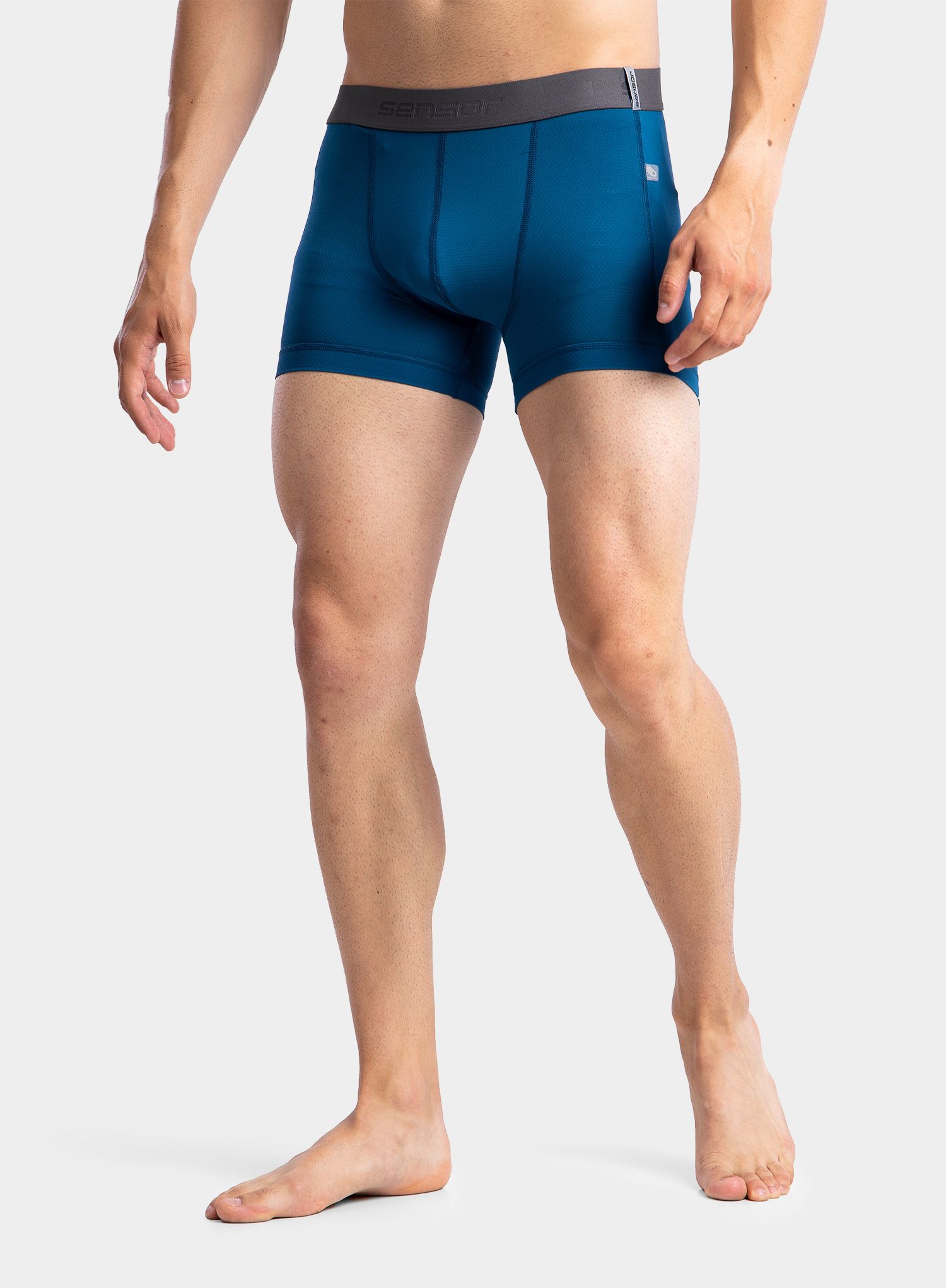 Termoaktivne bokserice Sensor Coolmax Tech Boxers 3-Pack - black/white/saphire