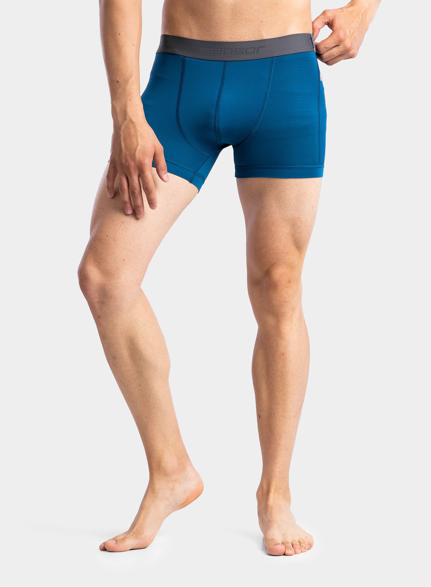 Termoaktivne bokserice Sensor Coolmax Tech Boxers - saphire