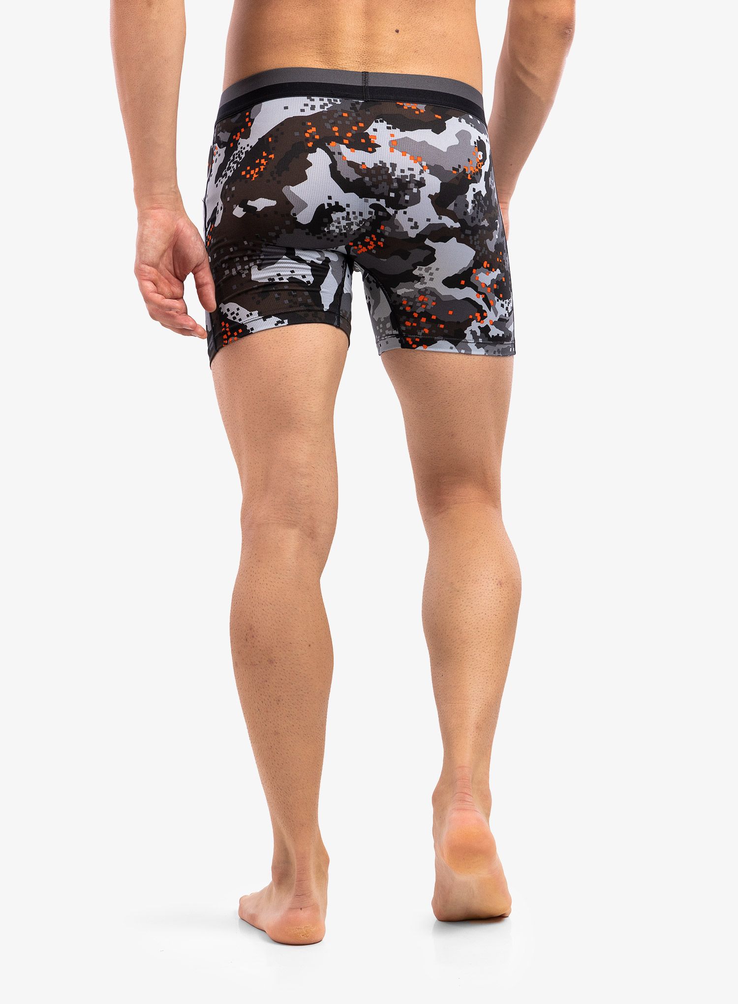 Termoaktivne bokserice SAXX Sport Mesh Brief Fly - graphite digi quake camo