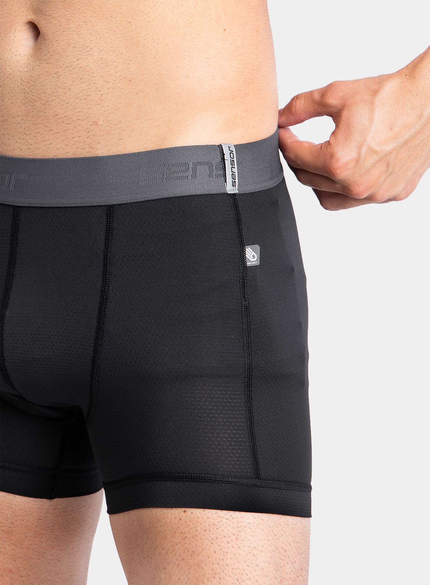 Termoaktivne bokserice Sensor Coolmax Tech Boxers - black