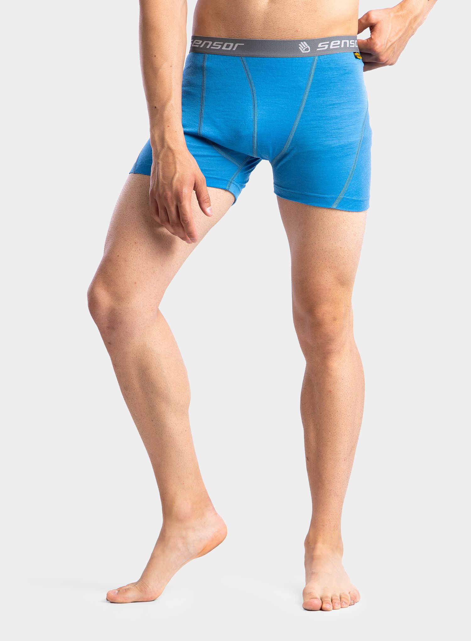 Termoaktivne bokserice Sensor Merino Active Boxers - blue
