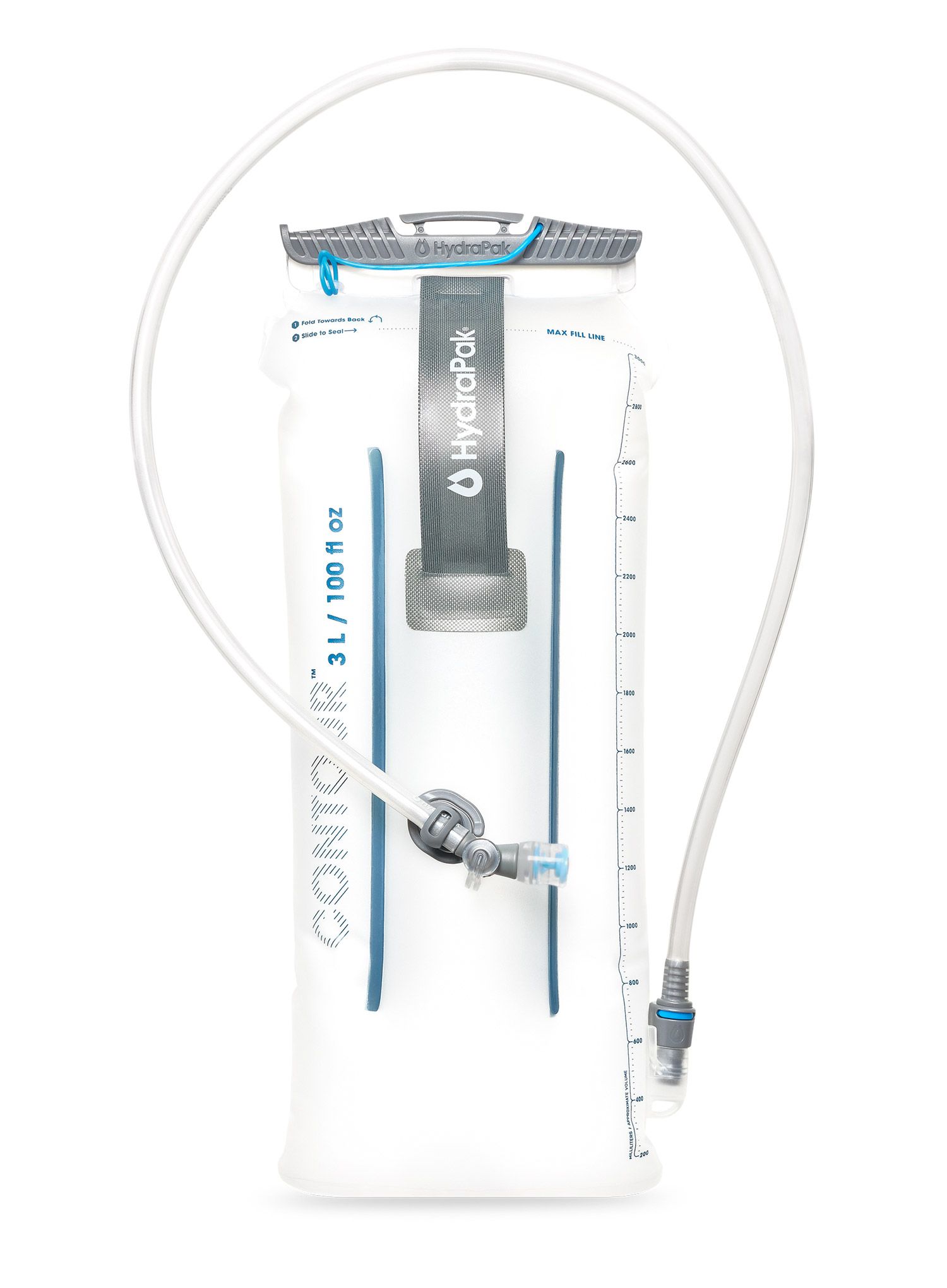 Mijeh za vodu HydraPak Contour 3L - clear