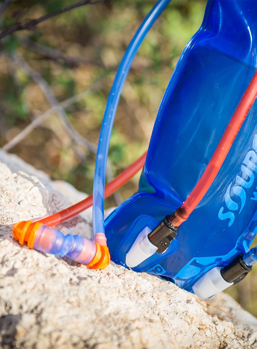 Mijeh za vodu Source Widepac Divide 2L - transparent blue