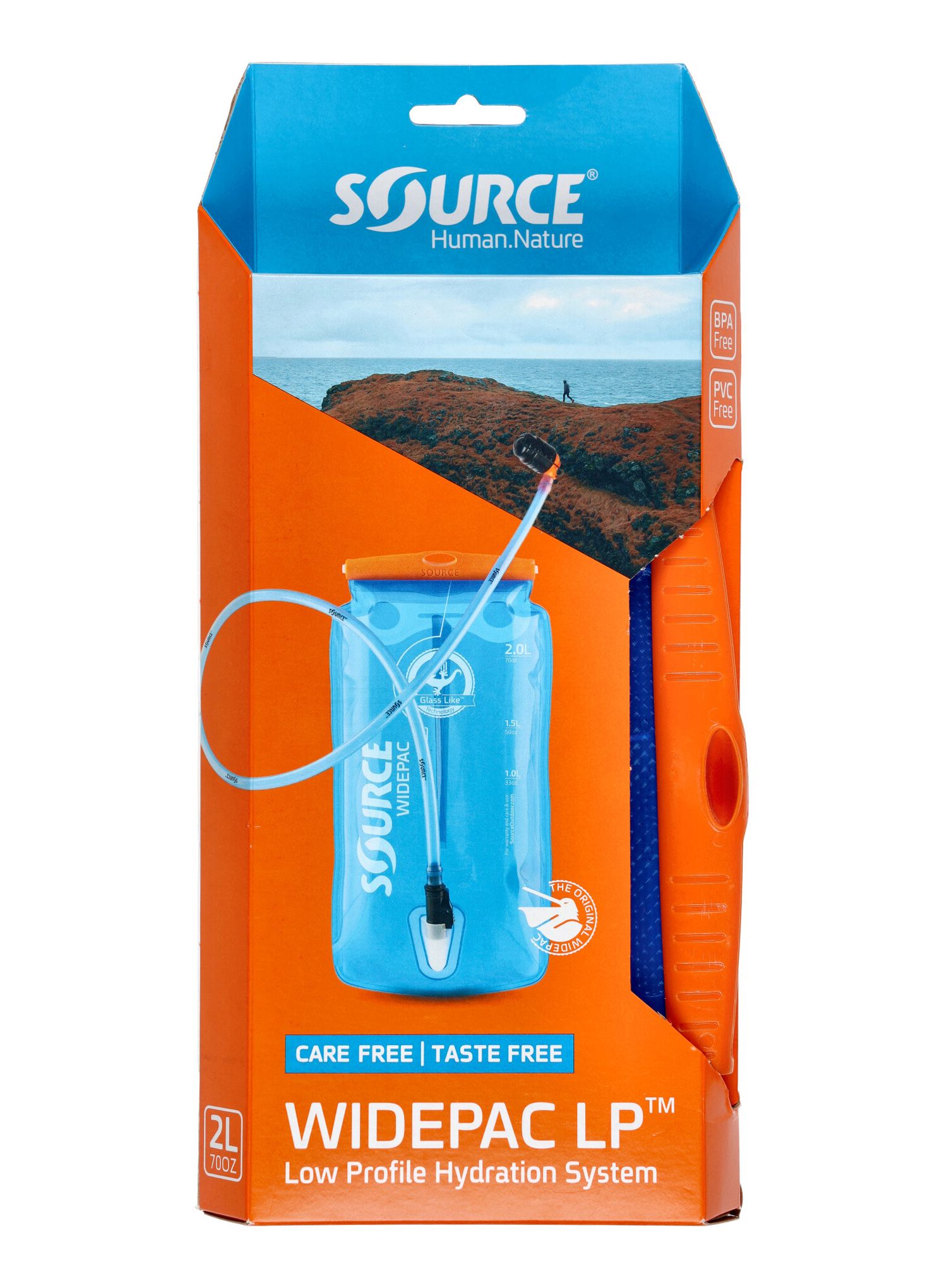 Mijeh za vodu Source Widepac LP 2L - transparent blue