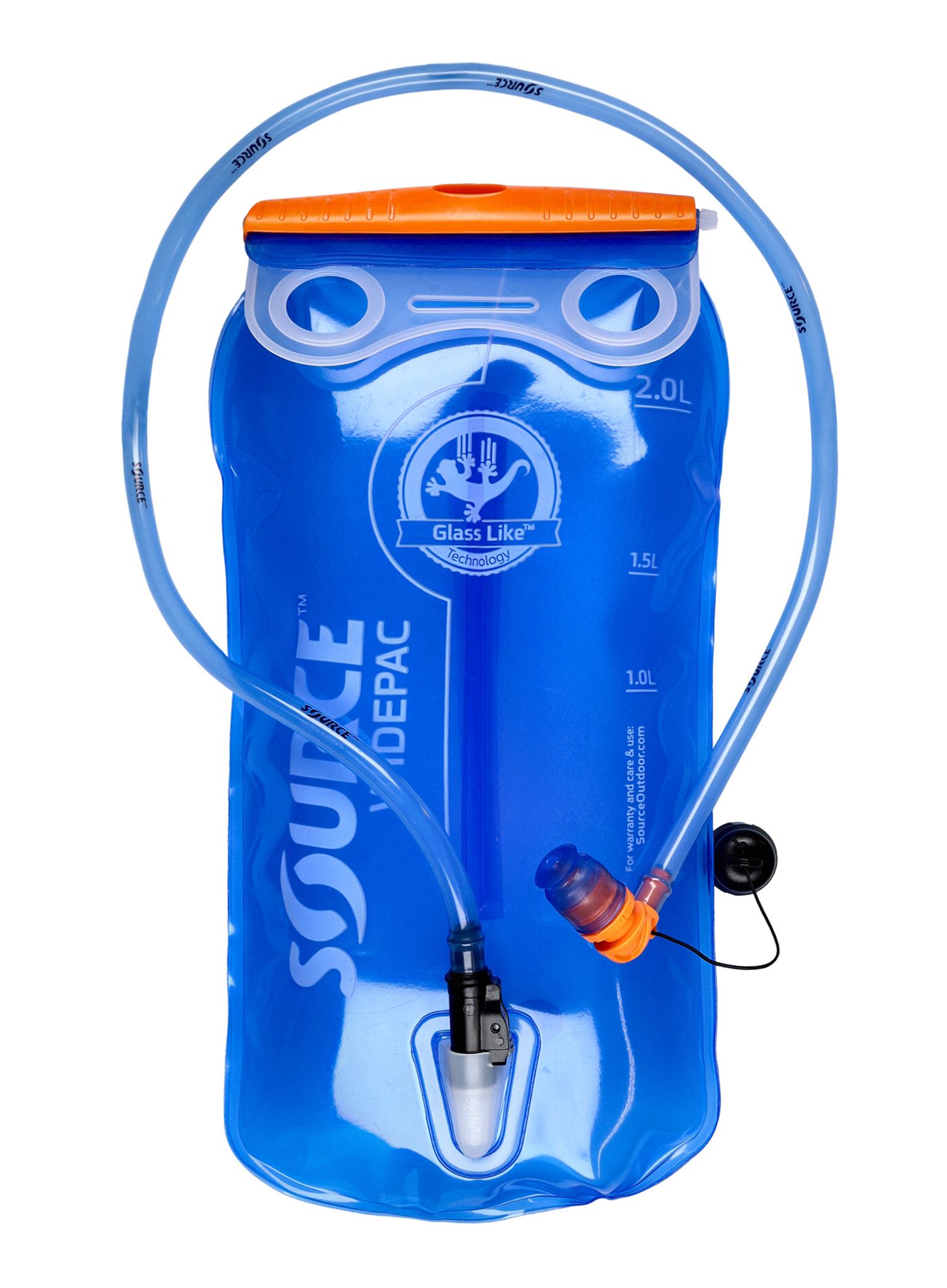 Mijeh za vodu Source Widepac LP 2L - transparent blue
