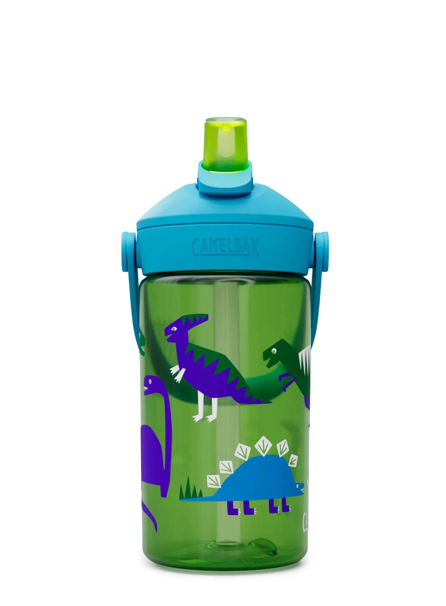 Boca za vodu za djecu CamelBak Thrive Flip Straw Kids 400ml - hip dinos