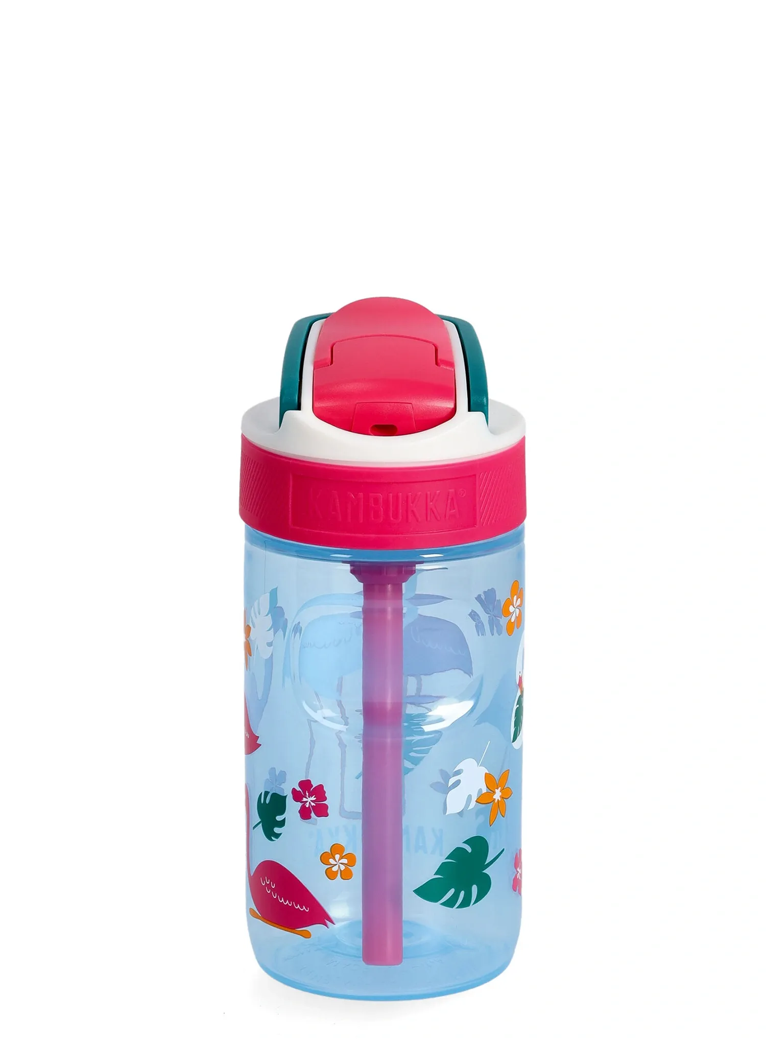 Boca za vodu za djecu Kambukka Lagoon 400 ml - blue flamingo