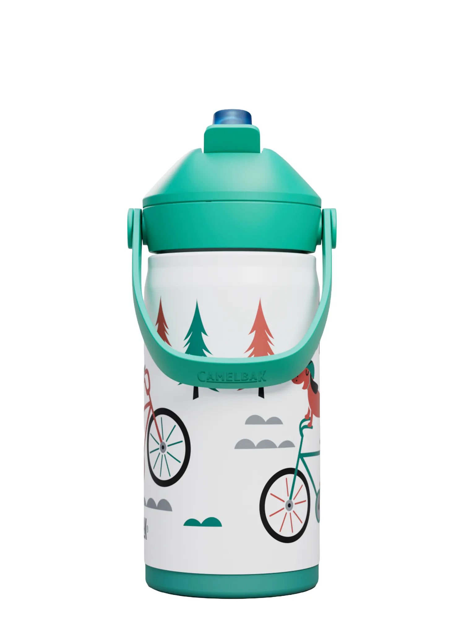 Termo boca za djecu Camelbak Thrive Flip Straw Kids Insulated SST 350 ml - biking dogs