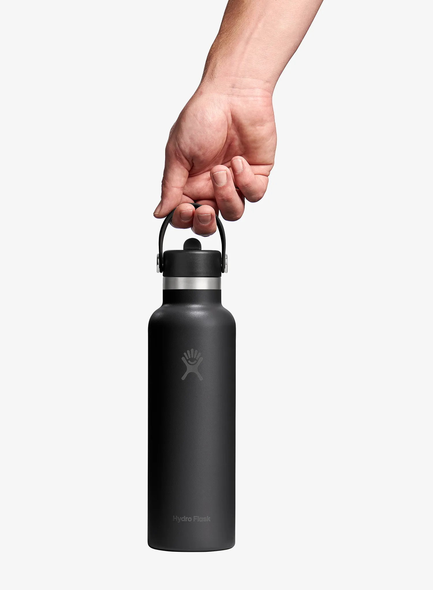 Termo boca Hydro Flask 21 Oz Standard Flex Straw Cap (621 ml) - blk
