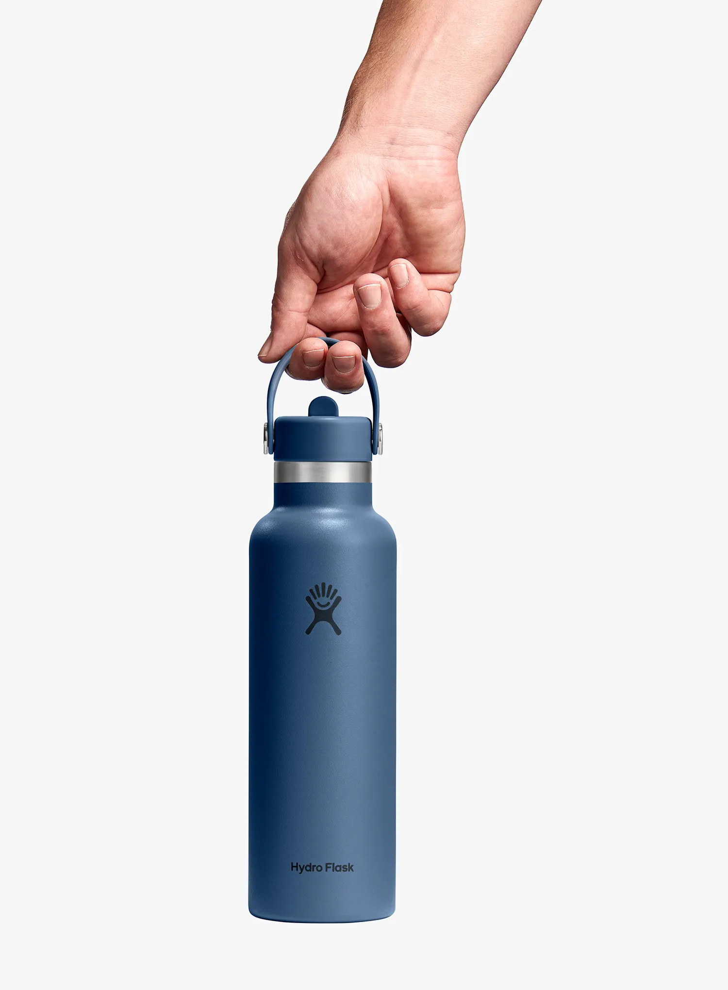 Termo boca Hydro Flask 21 Oz Standard Flex Straw Cap (621 ml) - harbor blue