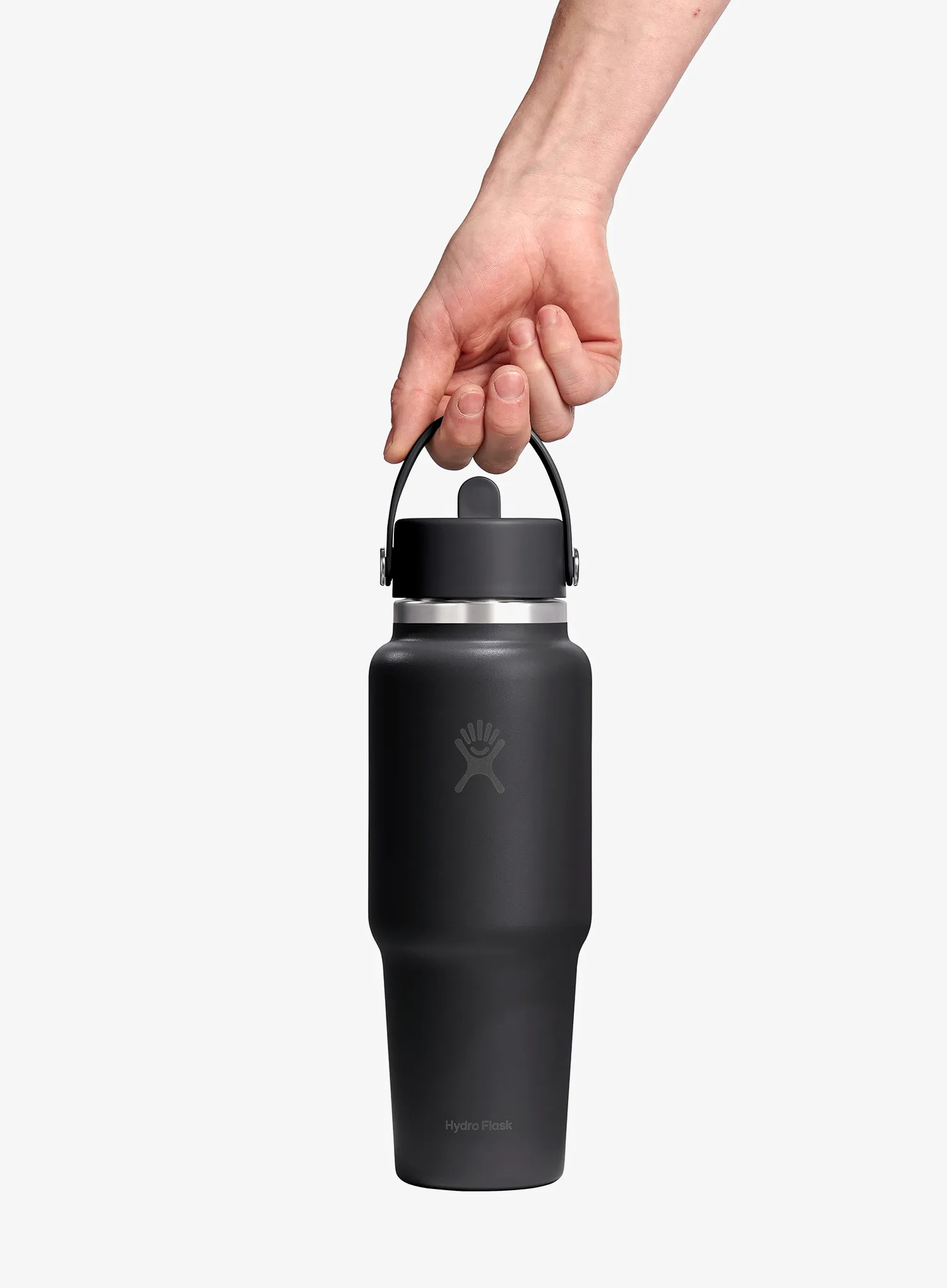 Termo boca Hydro Flask 32 Oz Wide Flex Straw Travel Bottle (946 ml) - black