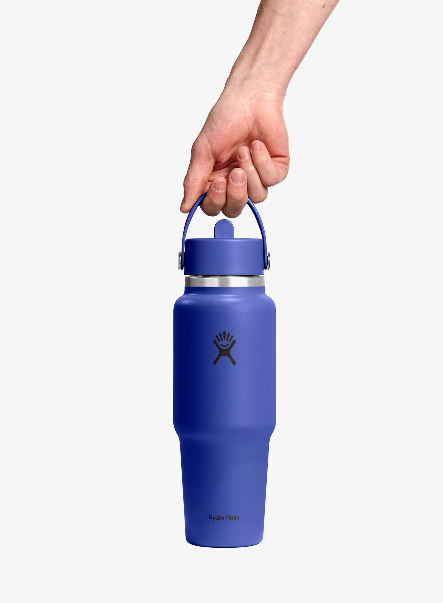 Termo boca Hydro Flask 32 Oz Wide Flex Straw Travel Bottle (946 ml) - capri blue