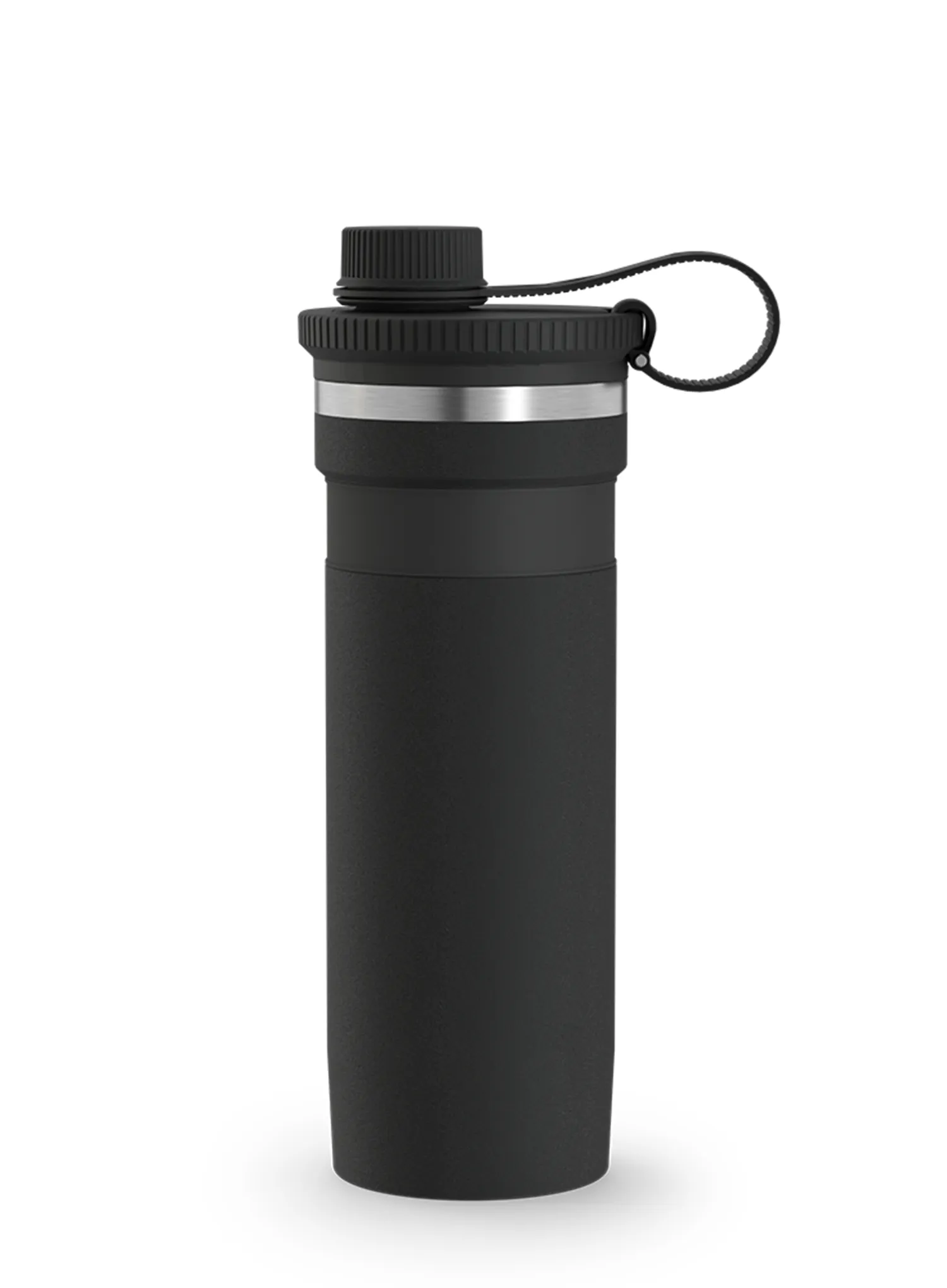 Termo boca Primus Mika Wide Insulated Bottle 0.5 L Drink Cap - cliffside ash