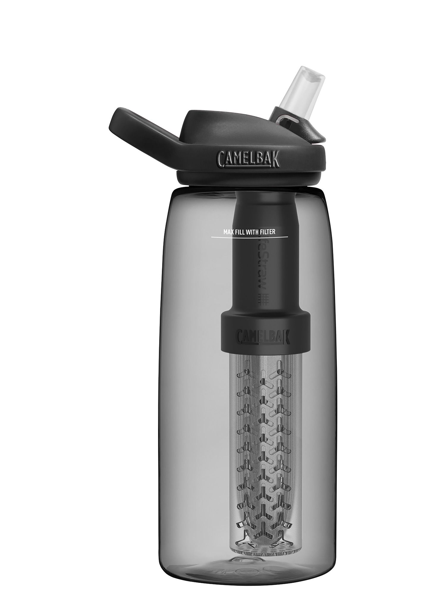 Boca CamelBak Eddy+ filtered by LifeStraw 1L - charcoal