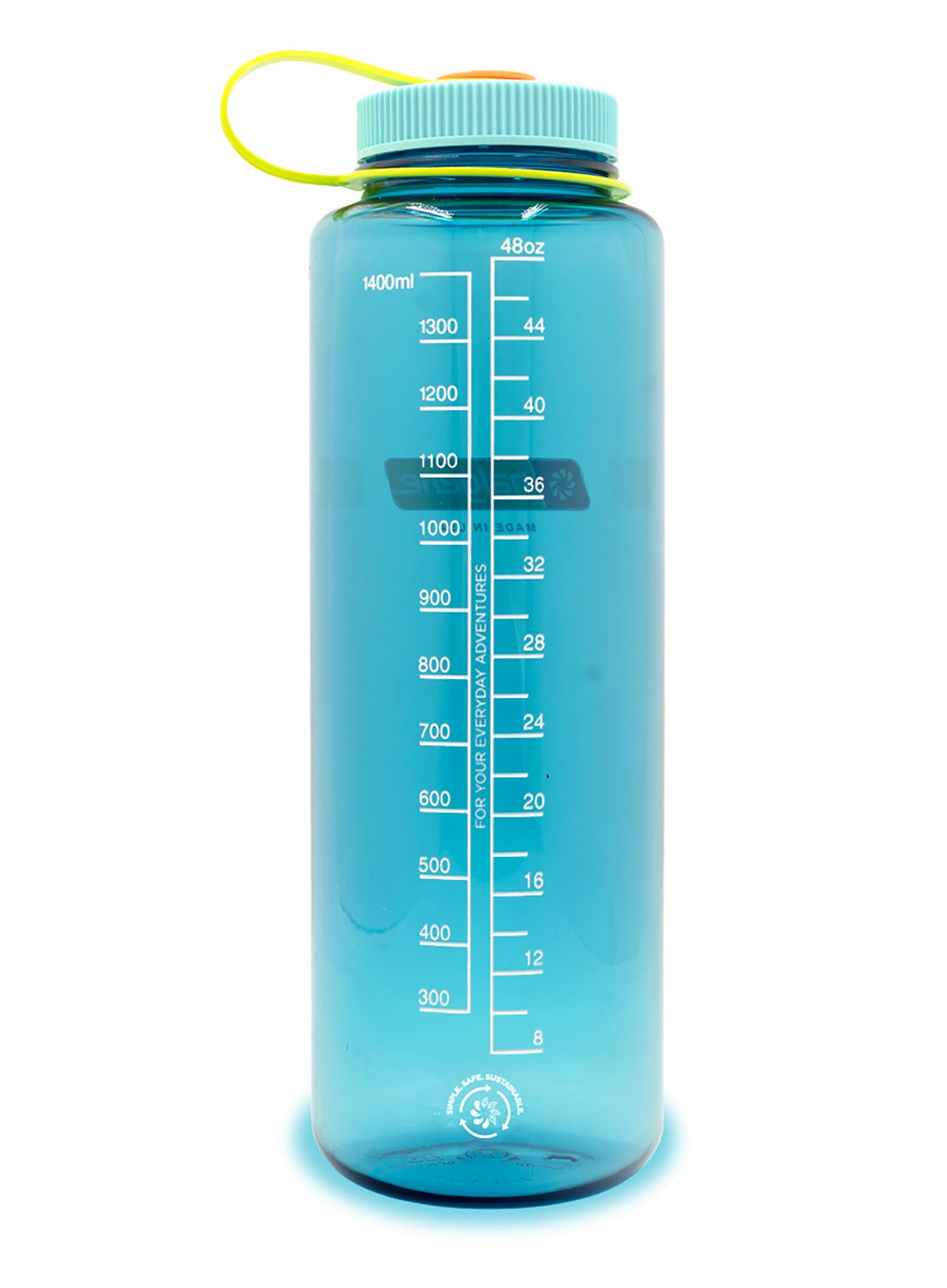 Boca Nalgene Silo Sustain Wide Mouth 48 oz (1420 ml) - cerulean