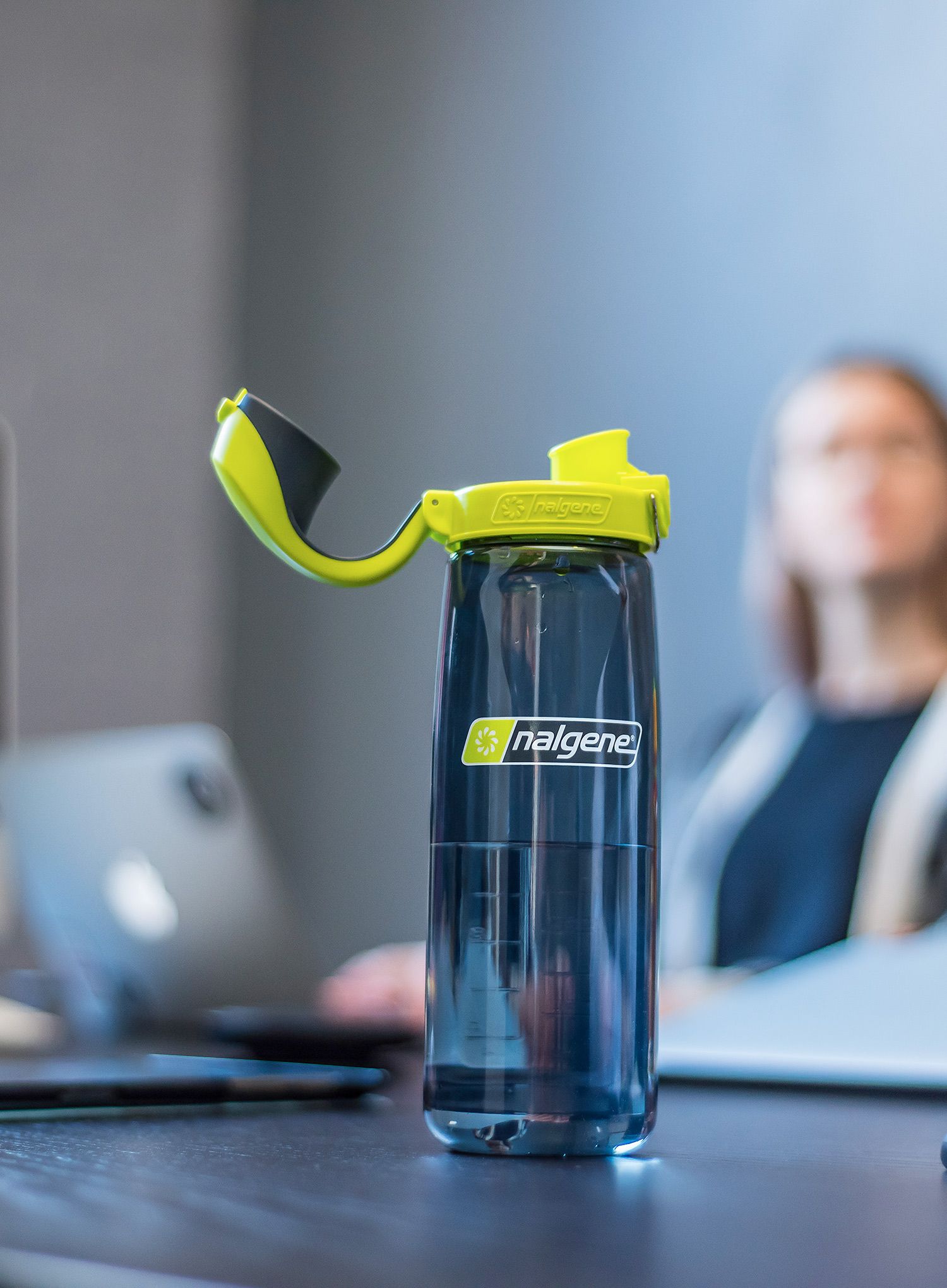 Boca Nalgene On The Fly 24 oz (710 ml) - charcoal/lime