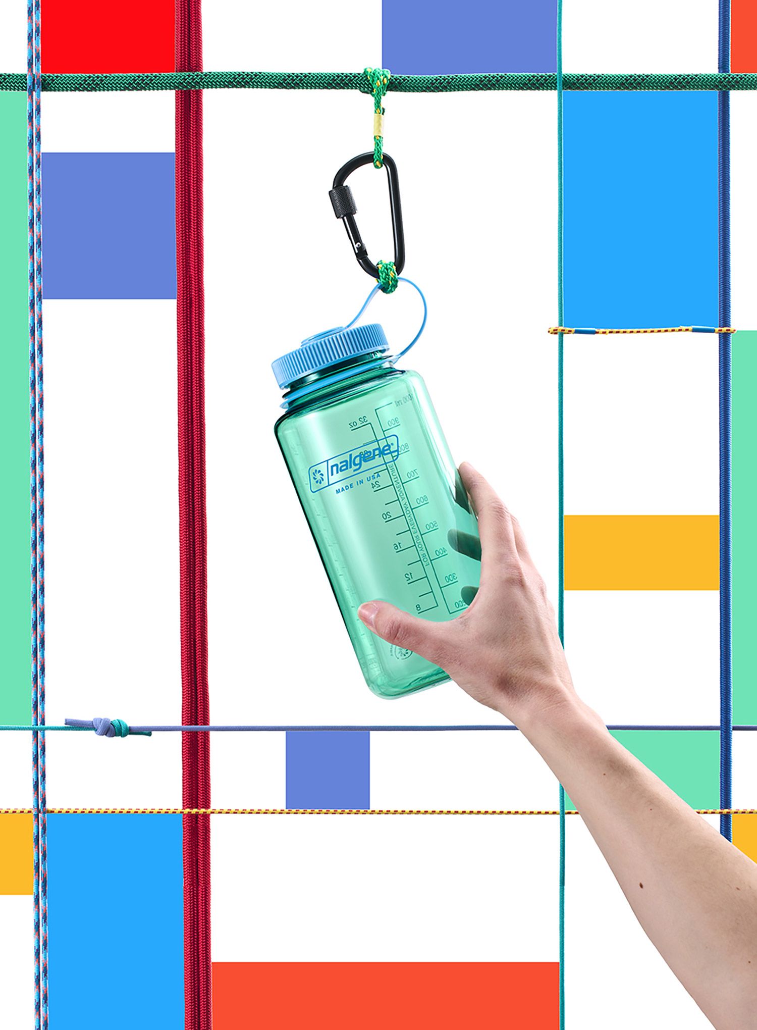 Boca Nalgene Sustain Wide Mouth 32 oz (946 ml) - pastel green