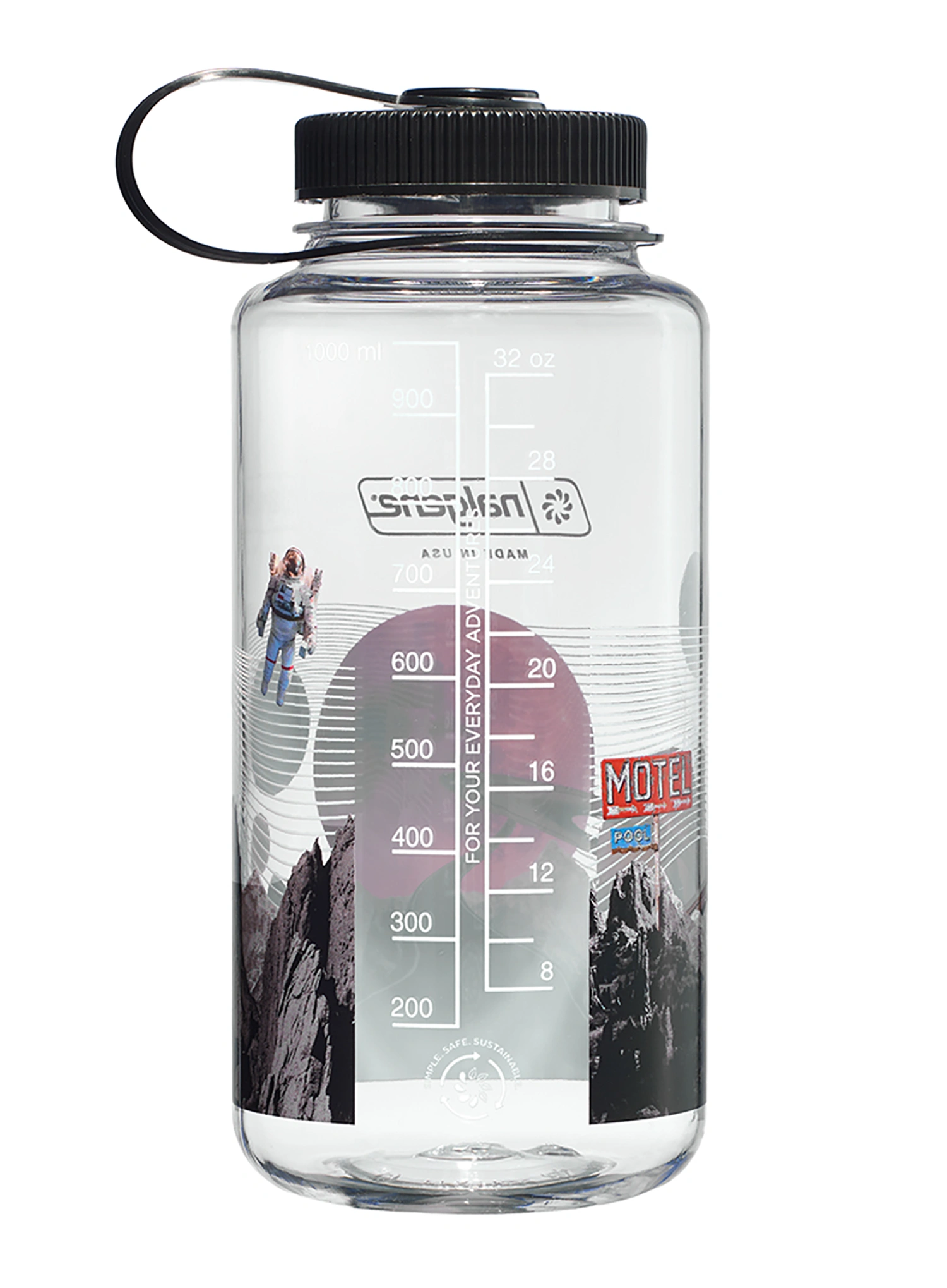 Boca Nalgene Sustain Wide Mouth 32 oz (946 ml) - astro motel