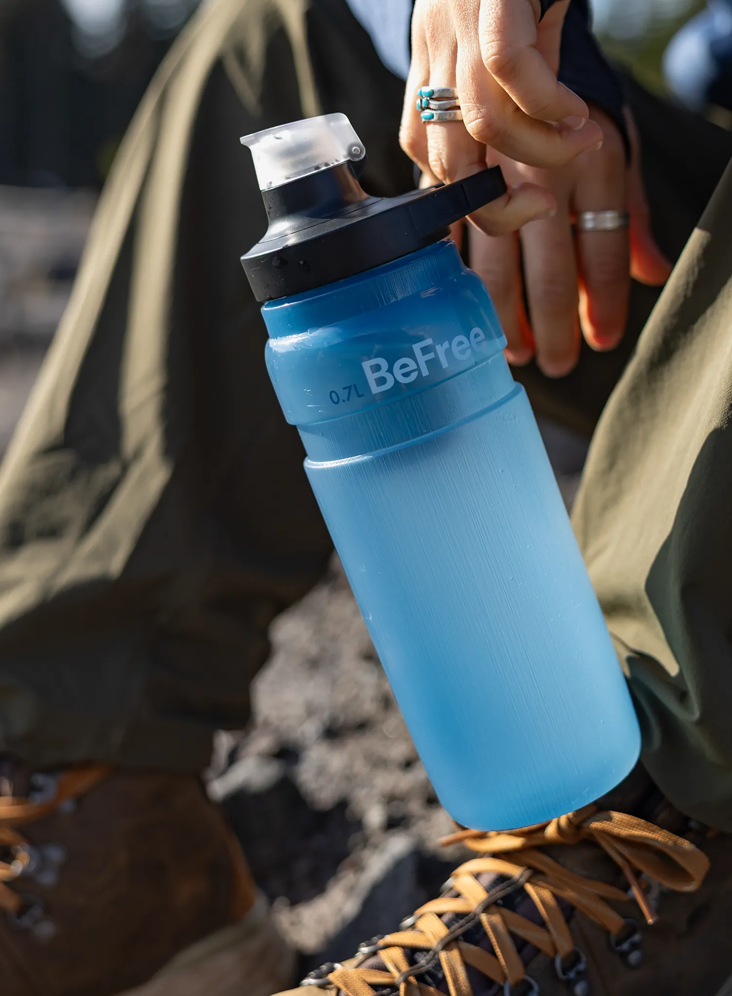 Boca za vodu s filterom Katadyn BeFree AC Bottle 0.7L - blue