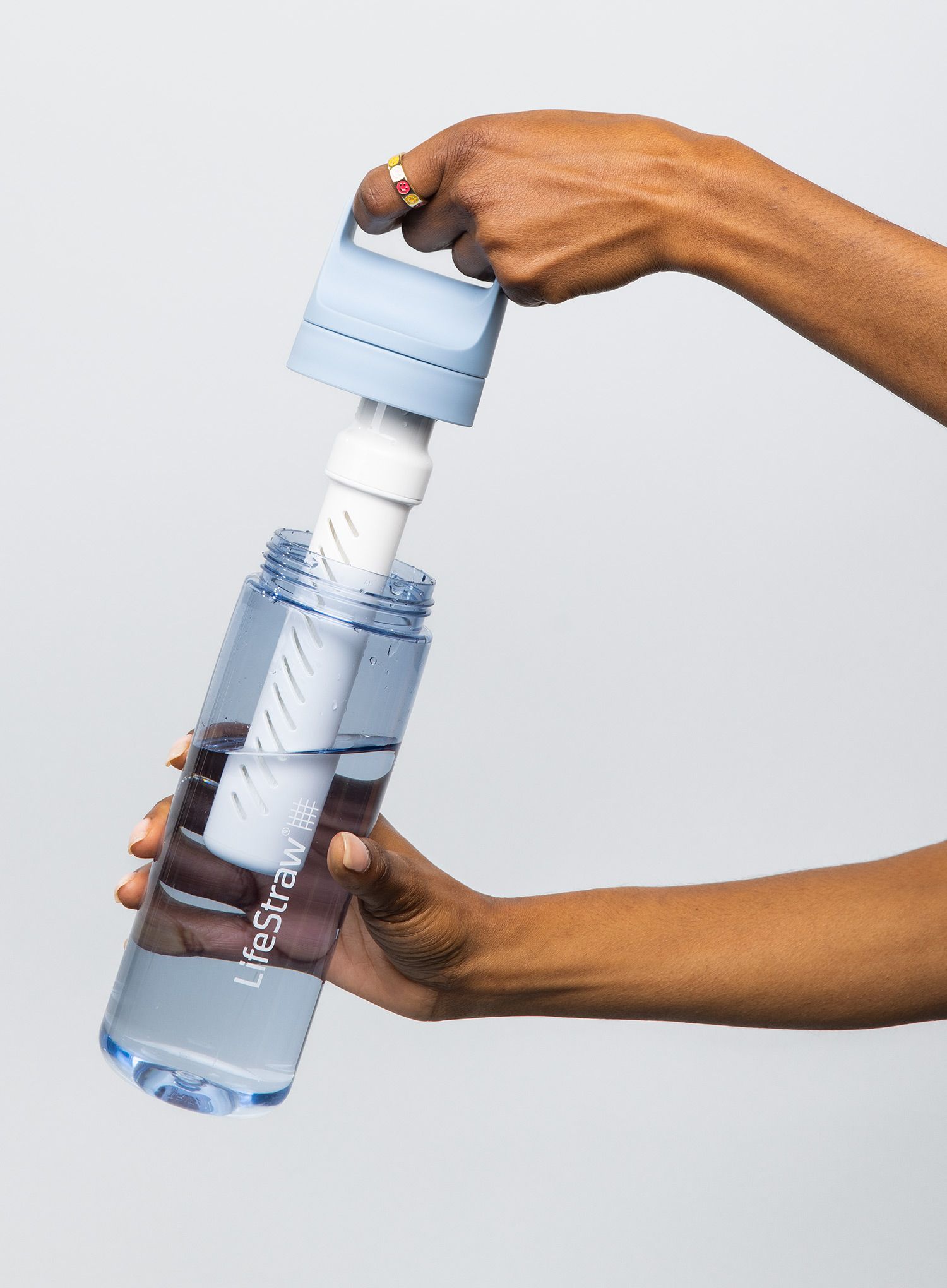 Boca za vodu s filterom Lifestraw Go 2.0 Water Filter 22 oz (650 ml) - icelandic blue