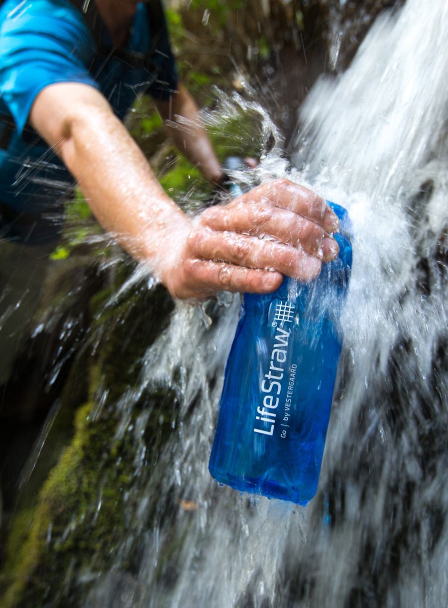 Boca Lifestraw Go 2-stage 22 oz (650 ml) - blue