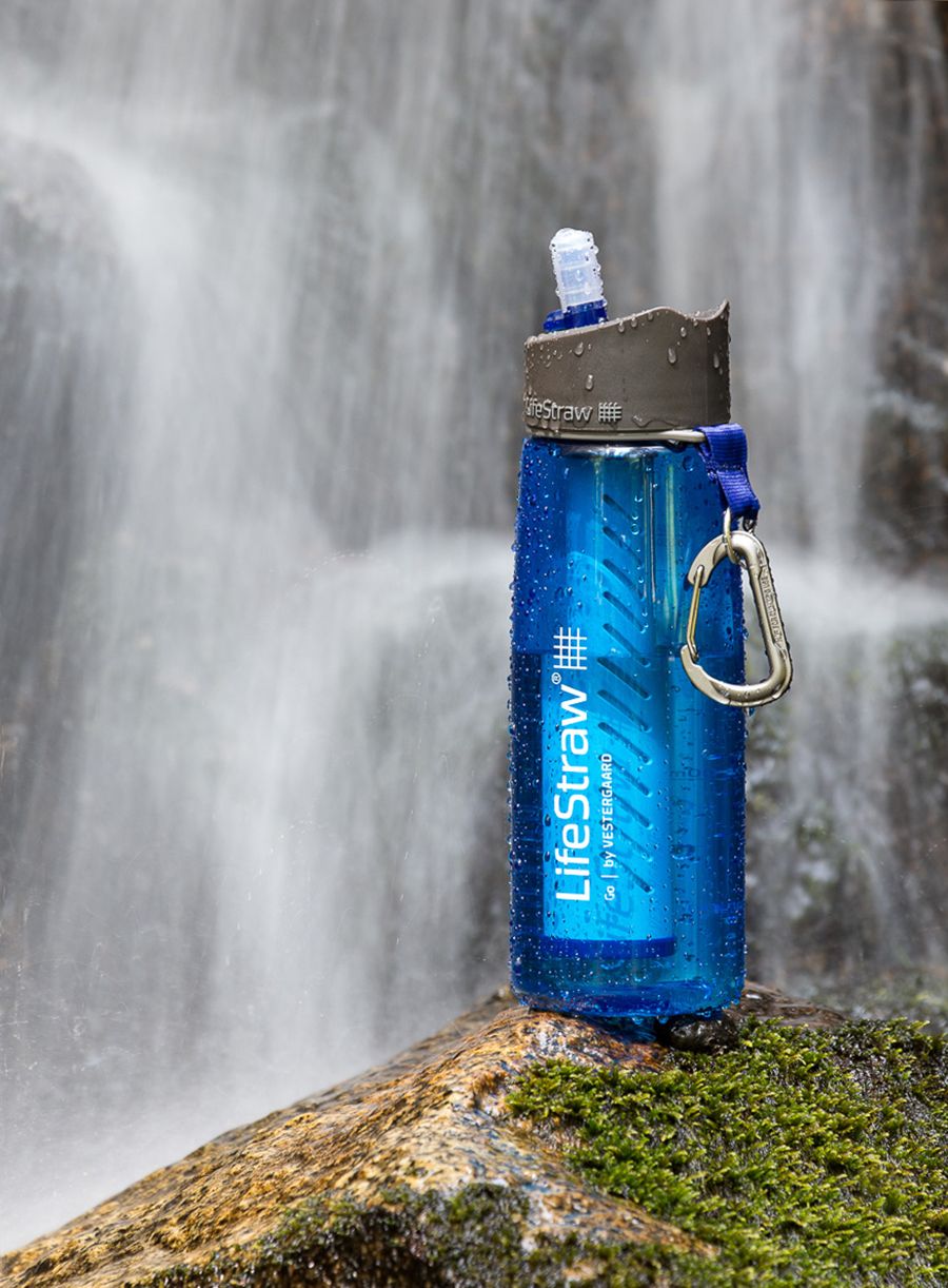 Boca Lifestraw Go 2-stage 22 oz (650 ml) - blue