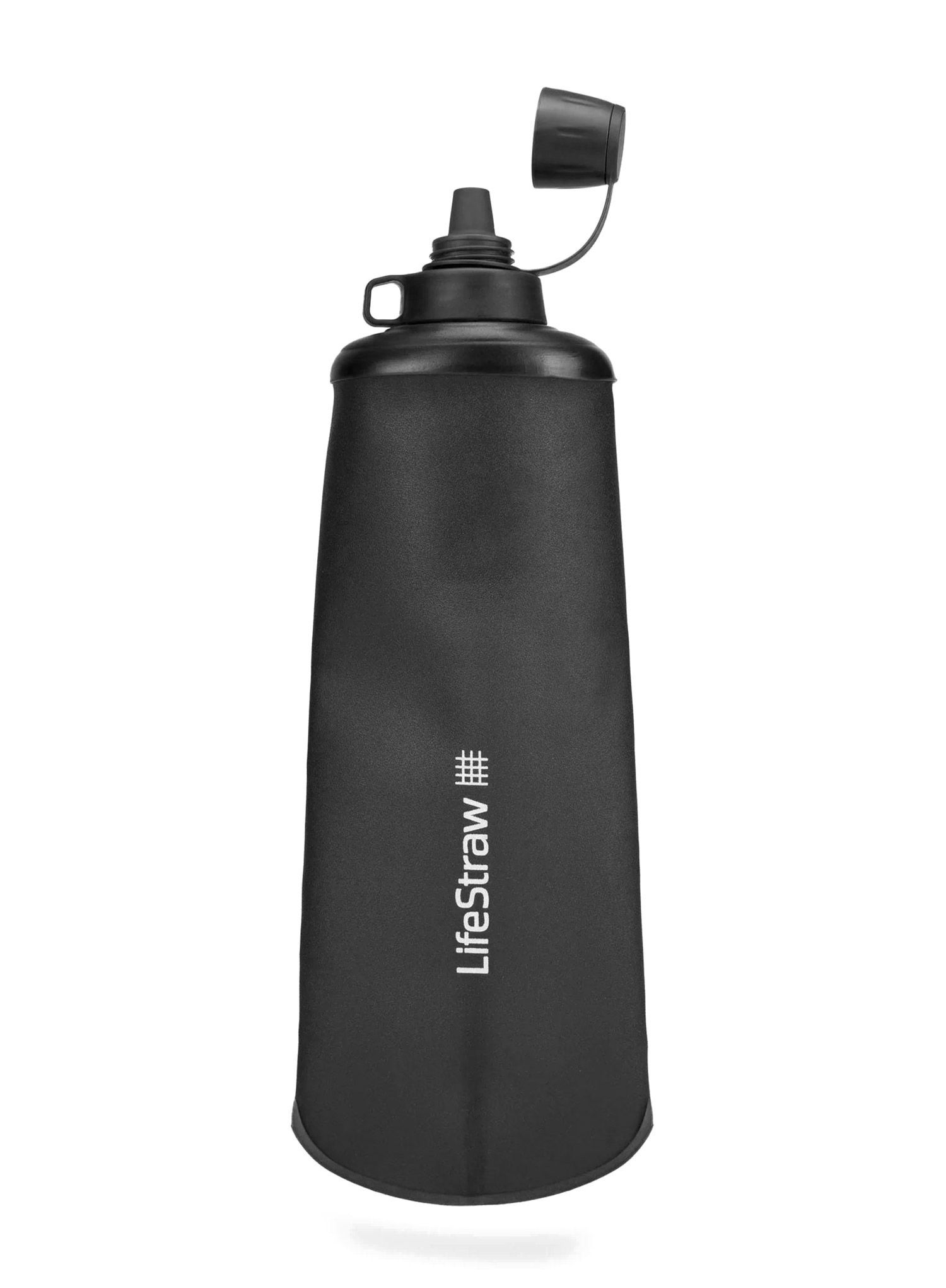 Boca za vodu s filterom LifeStraw Peak Series Flex Squeeze Bottle 1L - dark grey