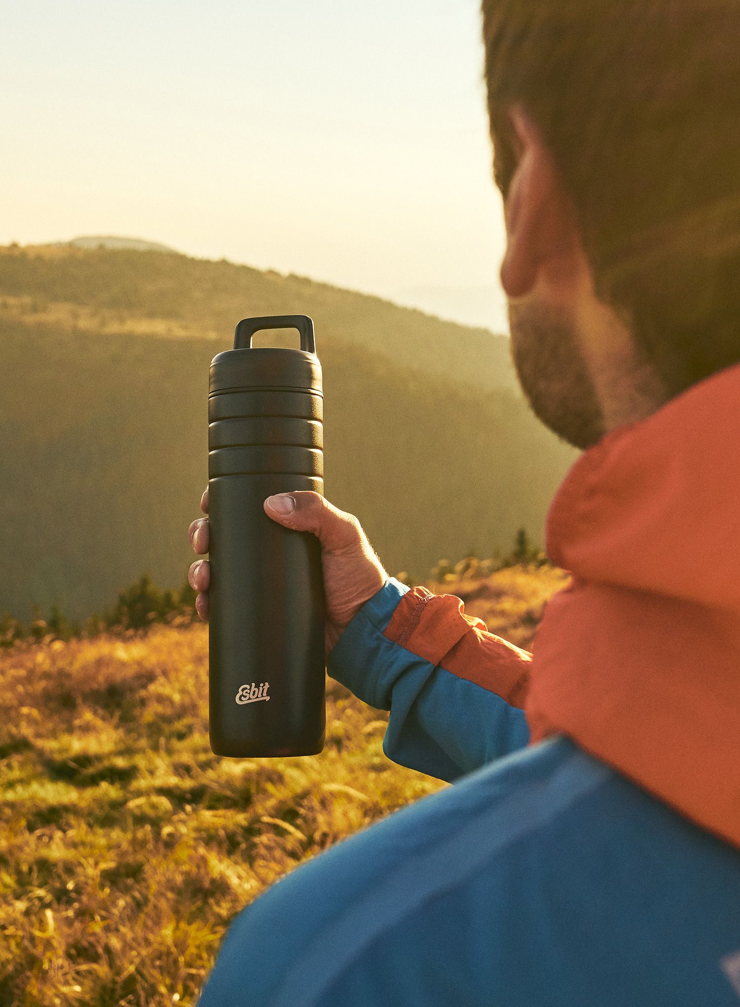 Termo boca Esbit Majoris Wide Mouth Flask Daypack 0,7L - black