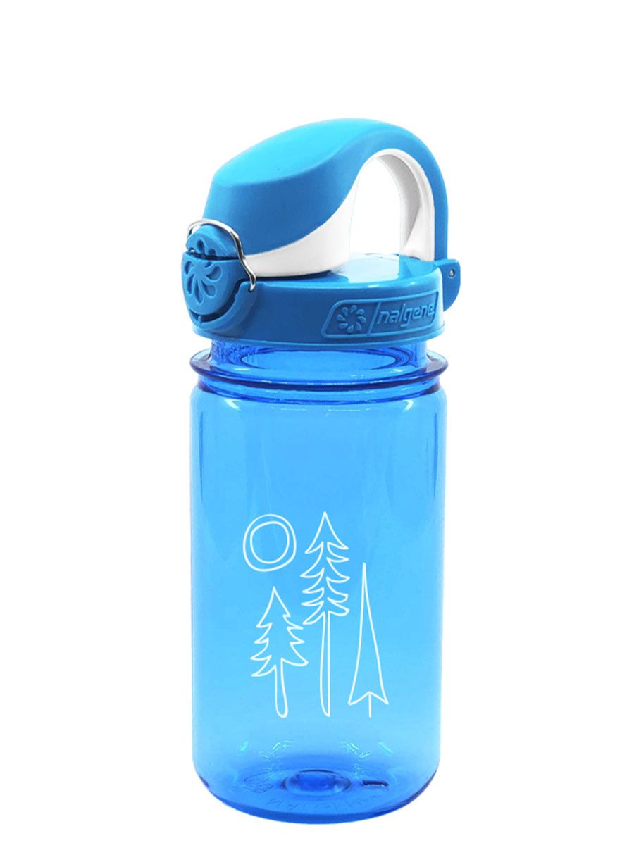Boca za vodu za djecu Nalgene On The Fly Kids 12 oz (350 ml) - blue forest