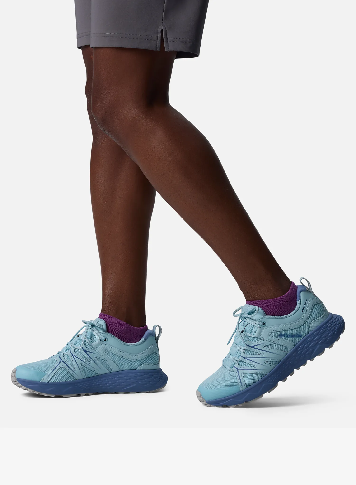 Ženske cipele Columbia Peakfreak Roam Waterproof - marine light/blue dusk