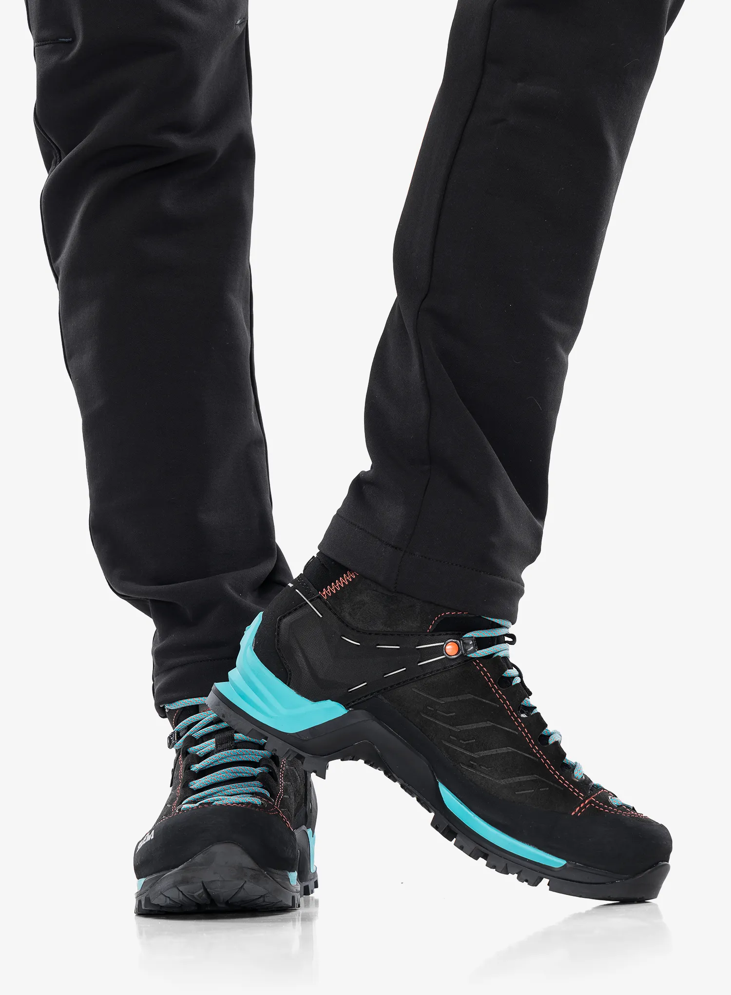 Ženske cipele Salewa Mountain Trainer Mid GTX - magnet/viridian green