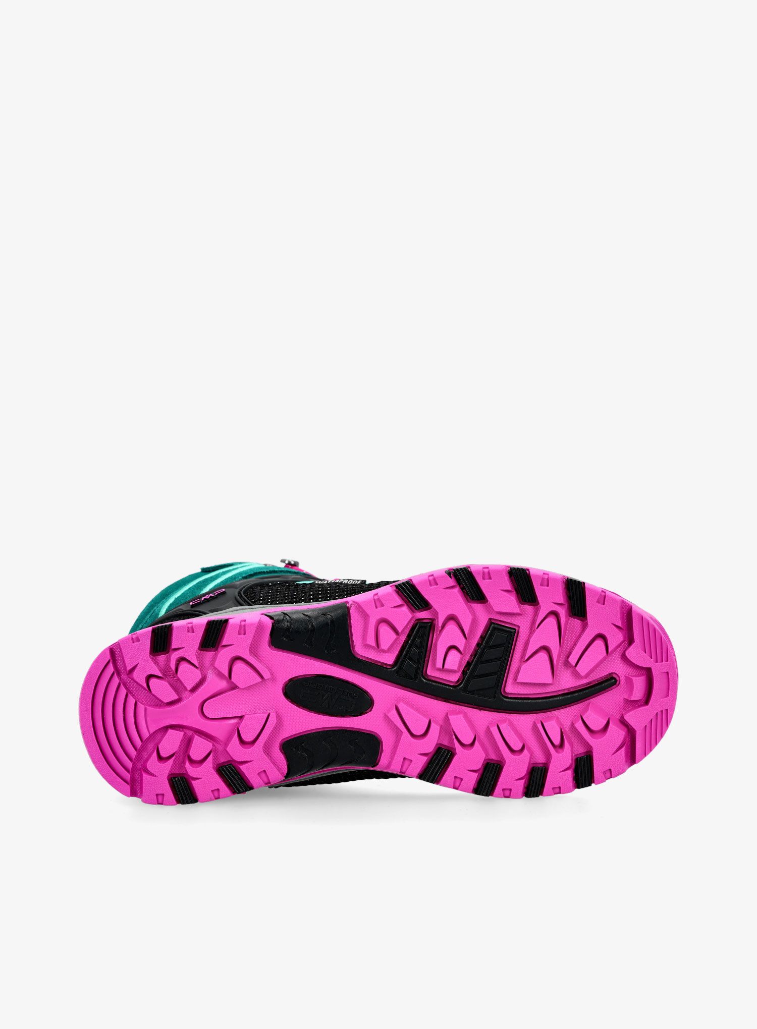 Cipele za djevojčice CMP Kids Rigel Mid Trekking Shoe Wp - lake-pink fluo