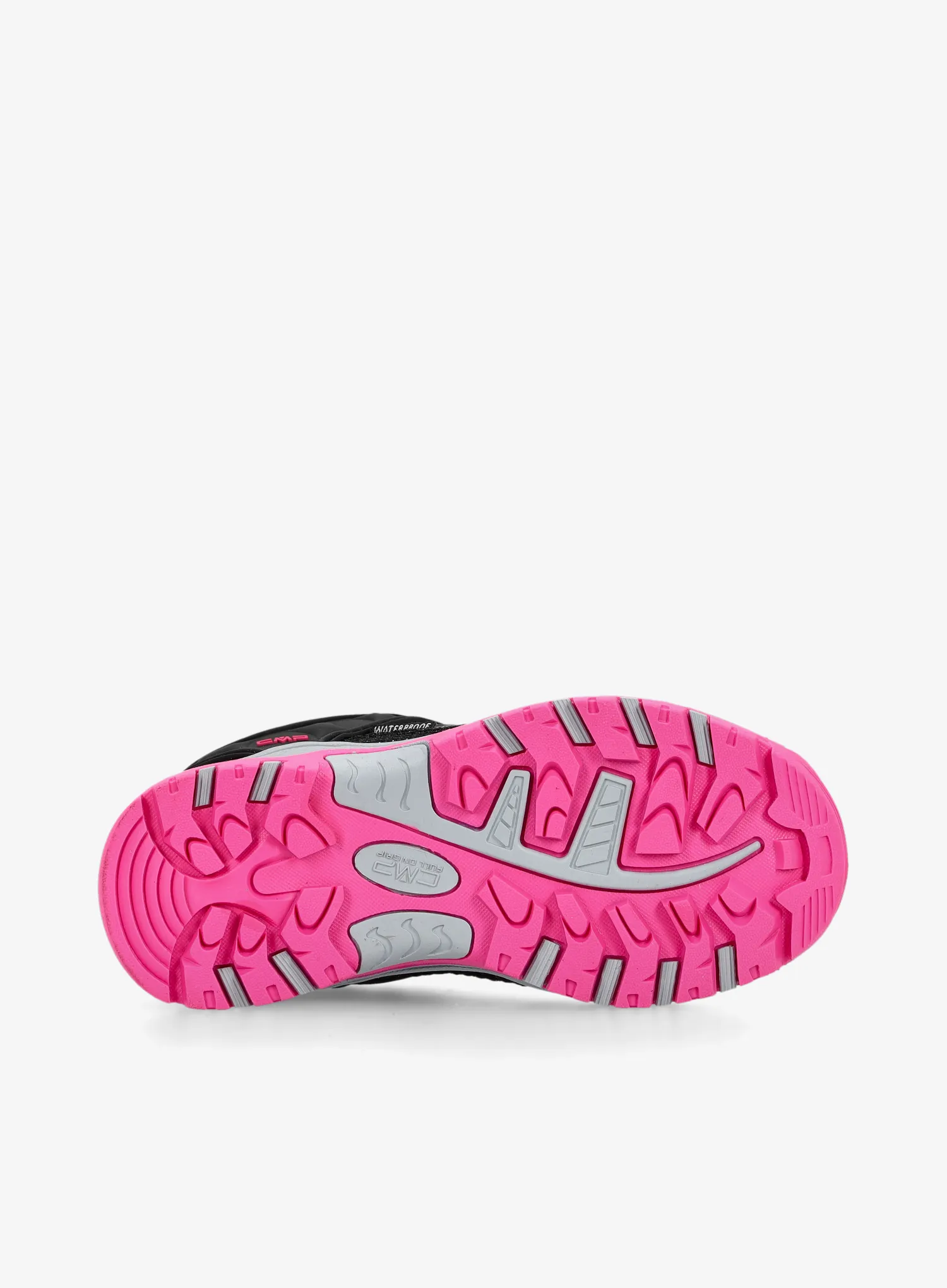 Cipele za djevojčice CMP Kiruna Fitgo WP - grey/fuxia