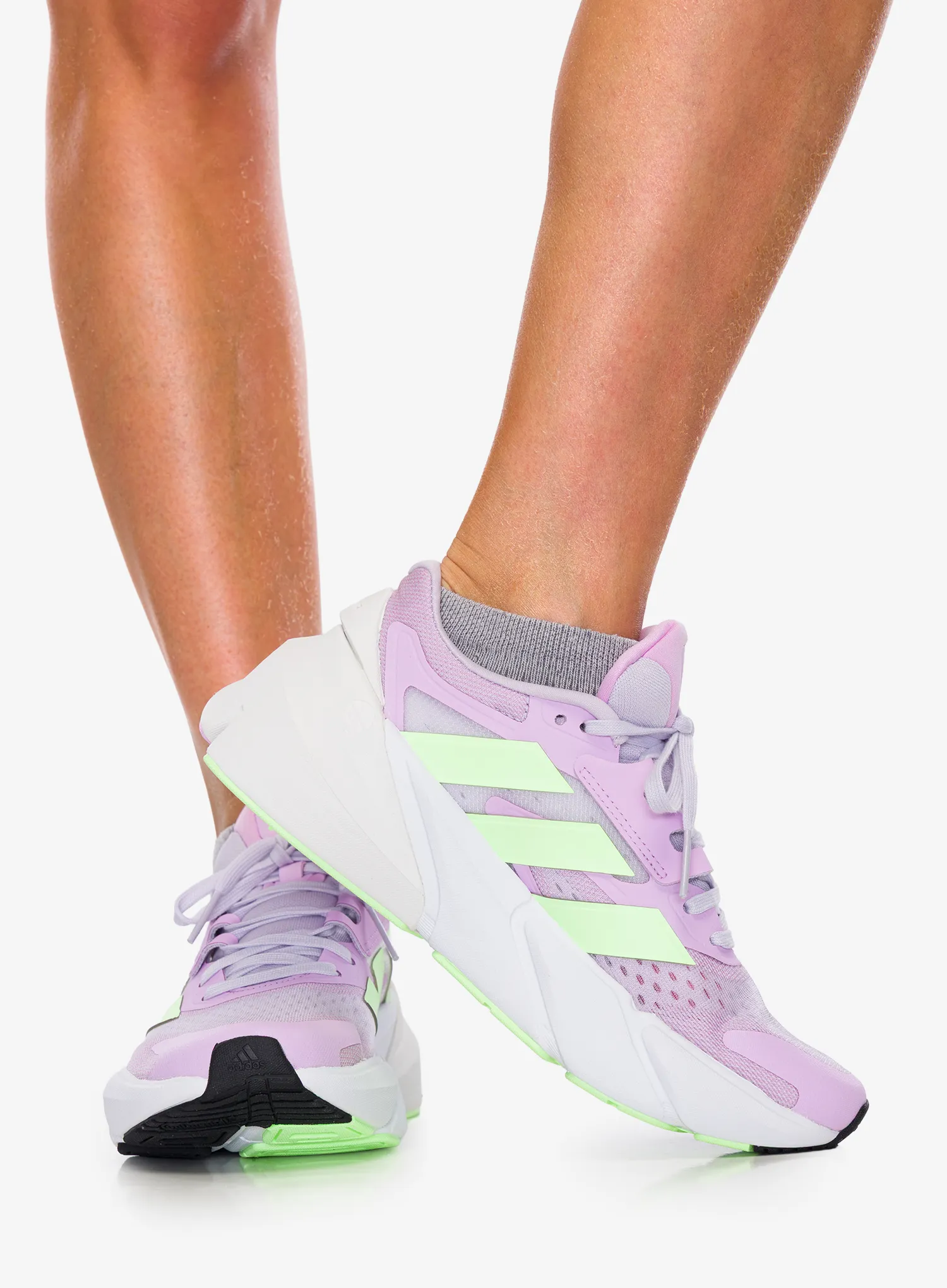 Ženske tenisice za trčanje adidas Adistar 2.0 - silver dawn/green spark